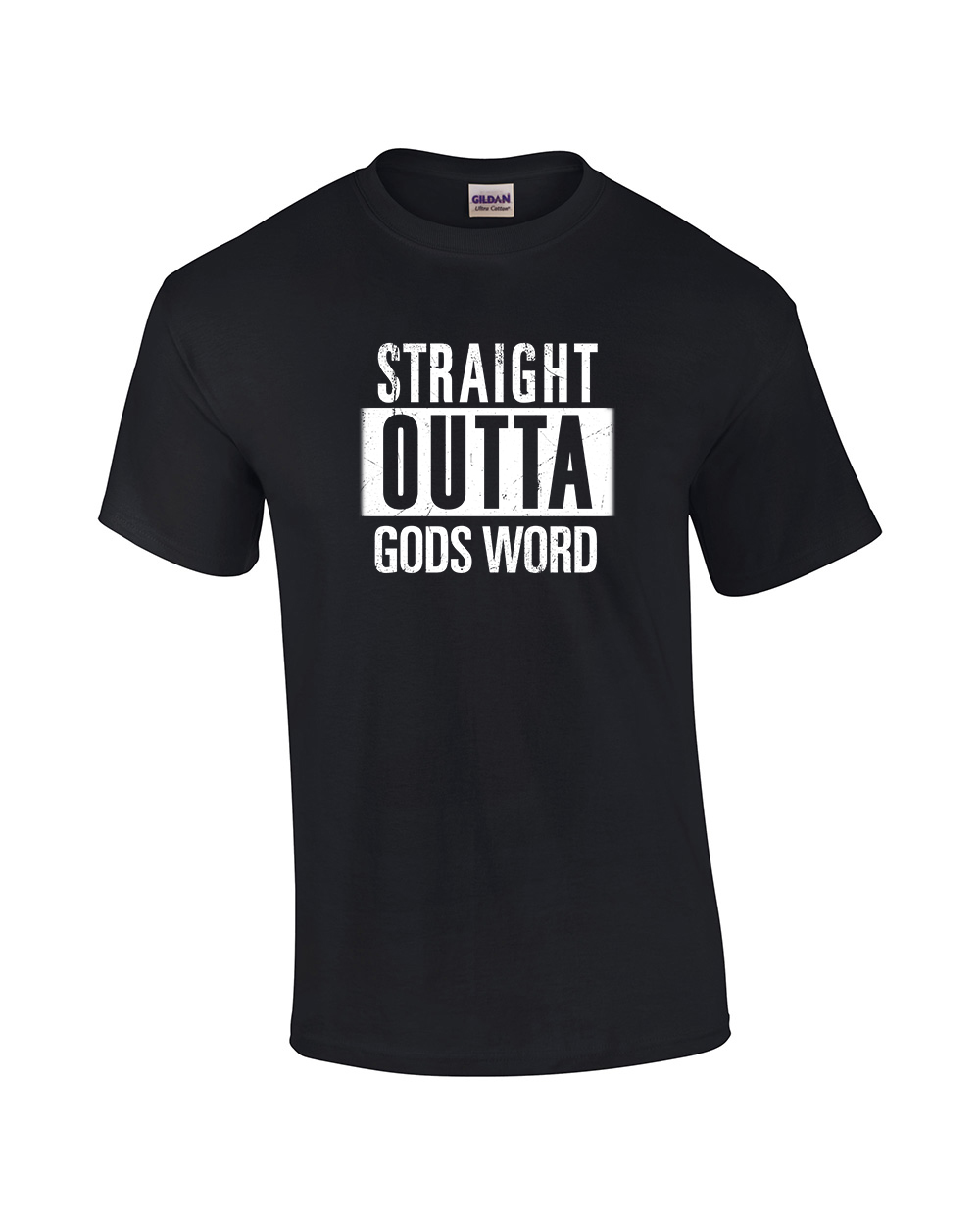 Trenz Shirt Company Striaght Out of Gods Word Black - Bild 7 von 18