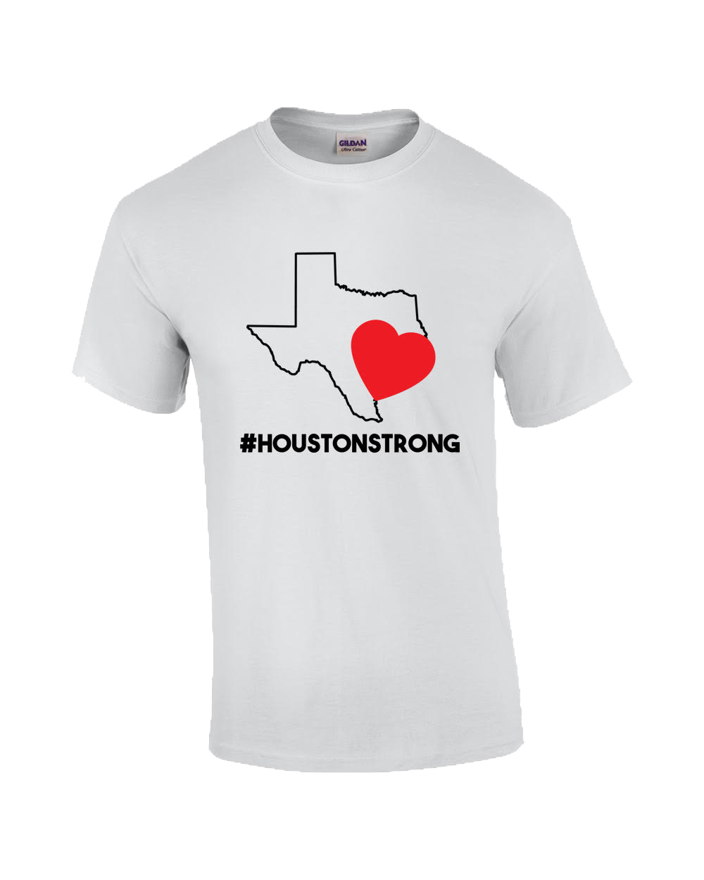 Love for Houston #Houstonstrong Adult Unisex Short Sleeve Tee Shirt Blac Black - Bild 11 von 14