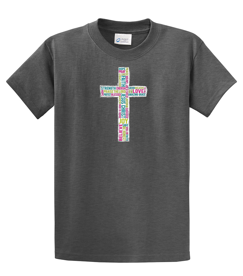 Christian Tee Shirt Inspirational Cross military - Bild 7 von 10