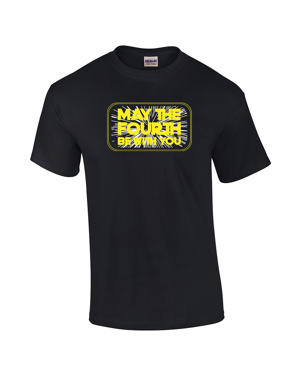 May The Fourth Be with You Tee Shirt Black - Picture 7 of 42