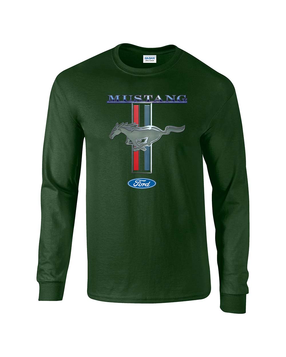 Camiseta para hombre Ford Mustang pony & rayas Ford Motors camión coche manga larga - Imagen 10 de 33