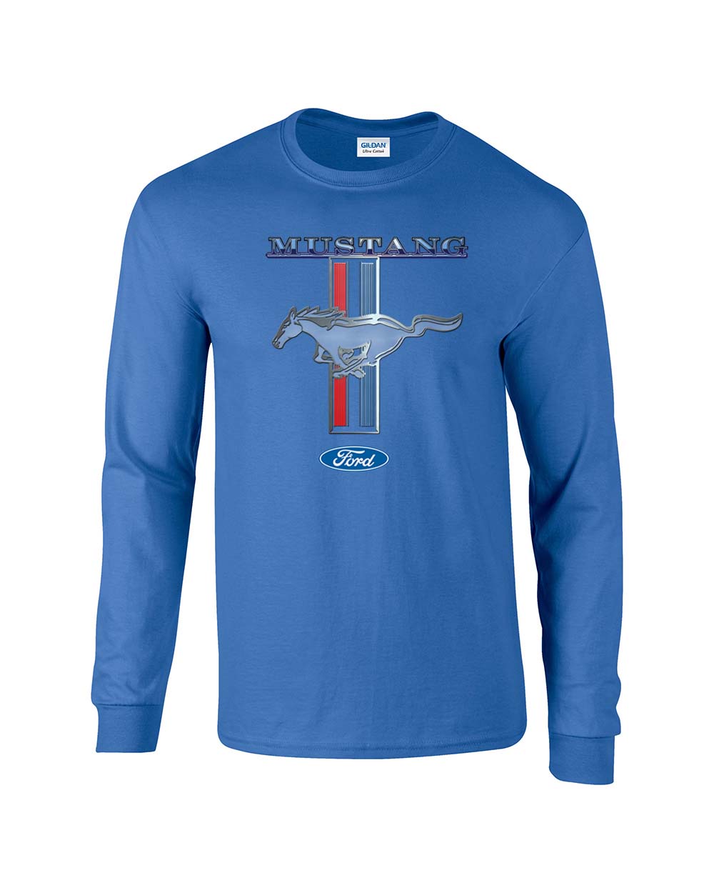 Camiseta para hombre Ford Mustang pony & rayas Ford Motors camión coche manga larga - Imagen 28 de 33