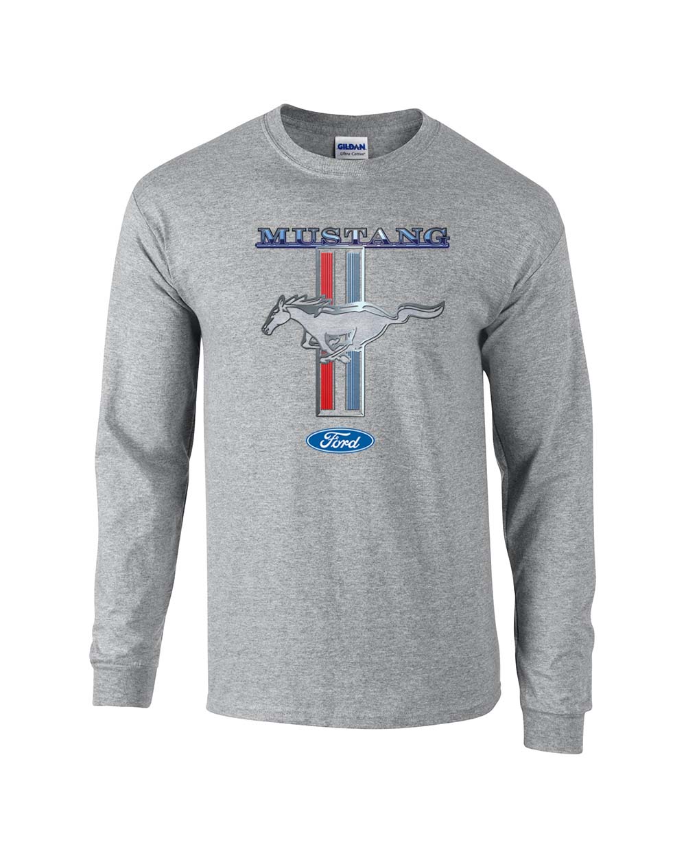 Camiseta para hombre Ford Mustang pony & rayas Ford Motors camión coche manga larga - Imagen 31 de 33