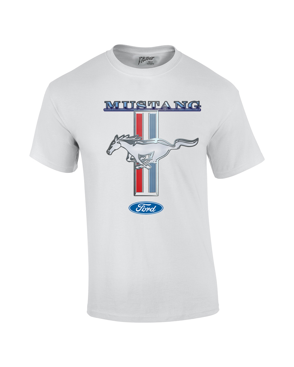 Ford Mustang T-Shirt Ford Mustang Pony Stripe