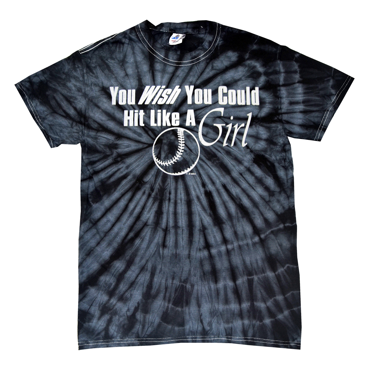 Softball Short Sleeve T-shirt Wish You Could Hit Like A Girl Funny Girls Fast - Picture 11 of 90