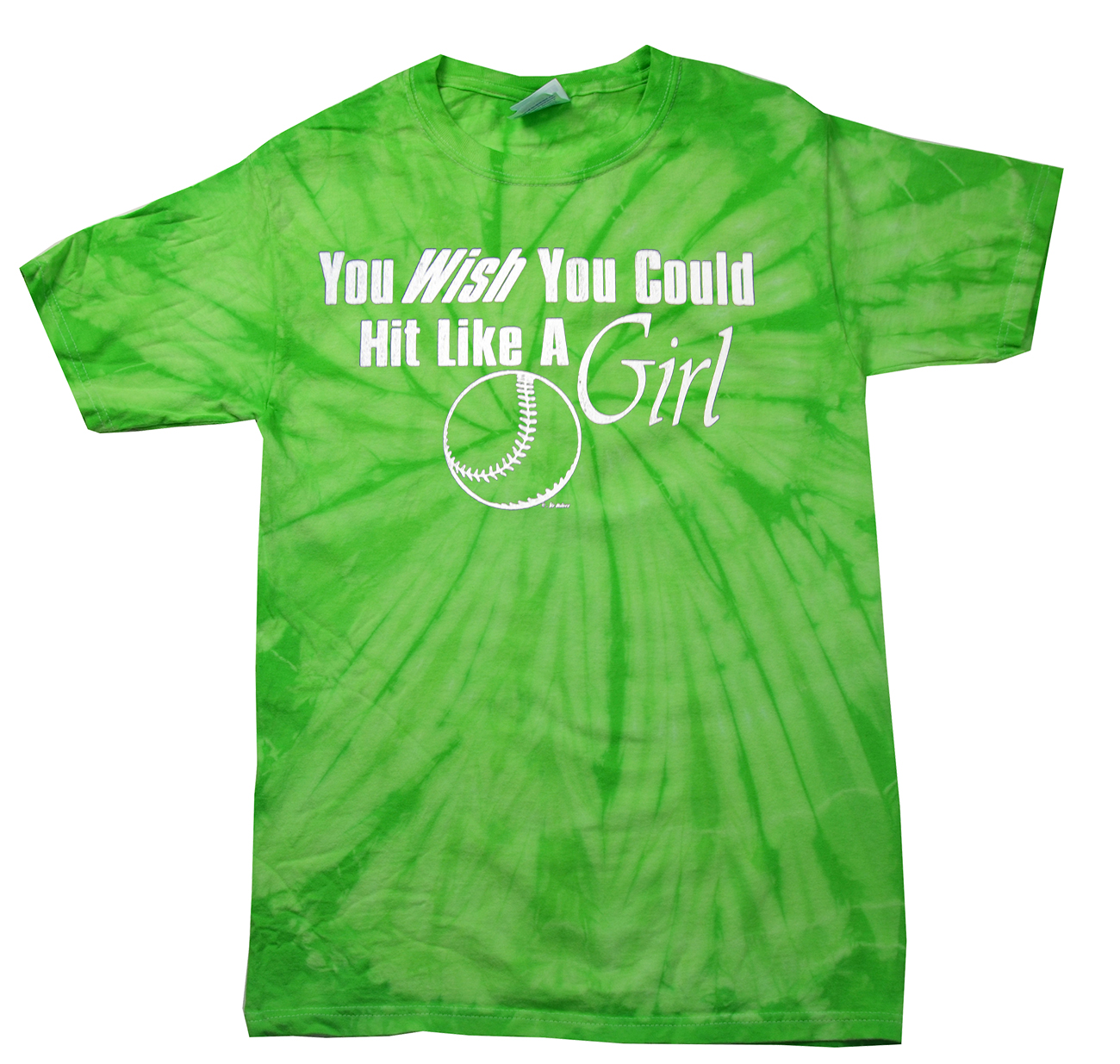 Softball Short Sleeve T-shirt Wish You Could Hit Like A Girl Funny Girls Fast - Picture 53 of 90
