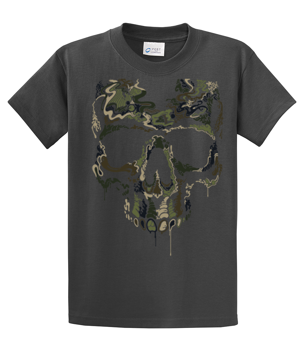 Army Military Camoflauge Skull T-shirt Skeleton Special Operations War Skeleton - Bild 15 von 54