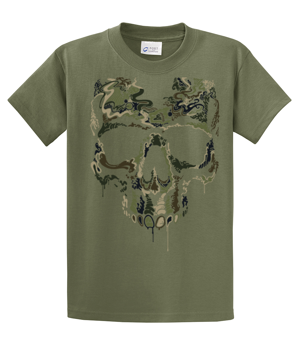 Army Military Camoflauge Skull T-shirt Skeleton Special Operations War Skeleton - Bild 31 von 54
