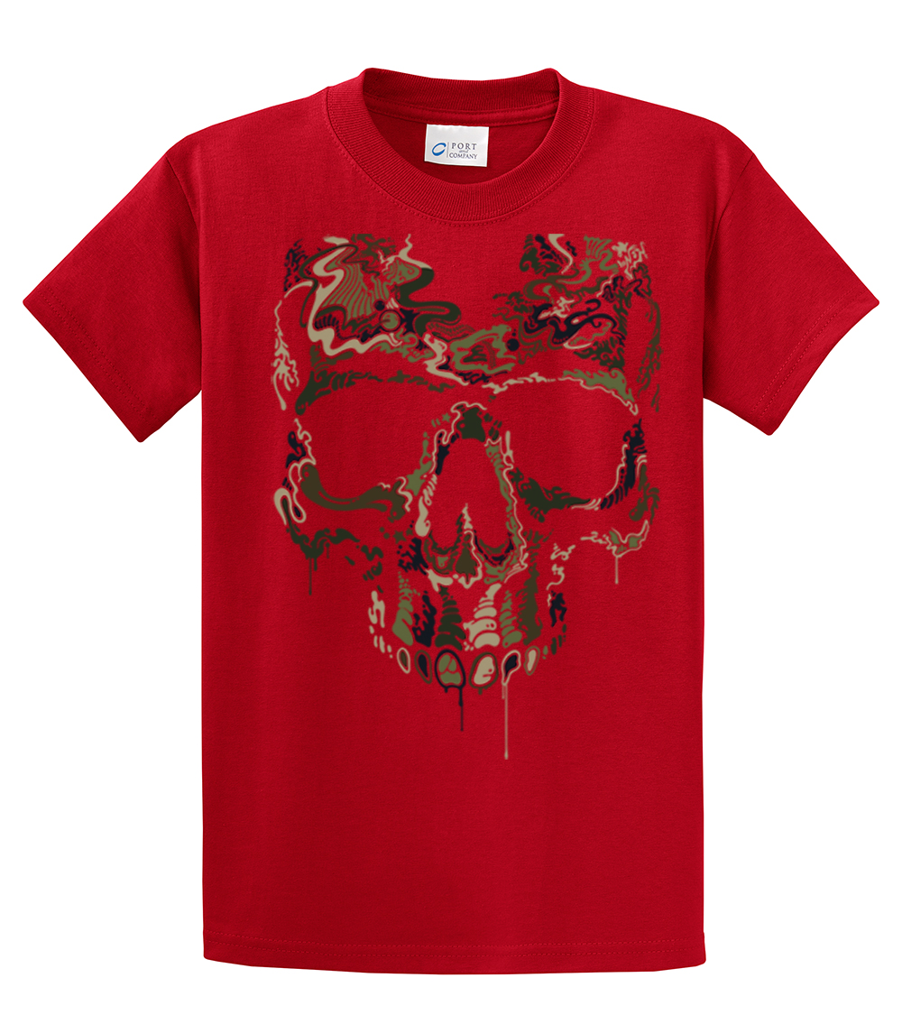 Army Military Camoflauge Skull T-shirt Skeleton Special Operations War Skeleton - Bild 43 von 54