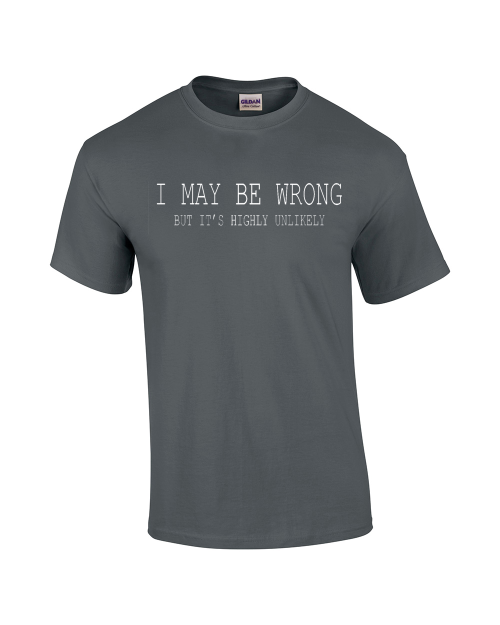 Funny I May Be Wrong But It's Highly Unlikely Humorous Sarcastic Men's Short - Picture 11 of 30