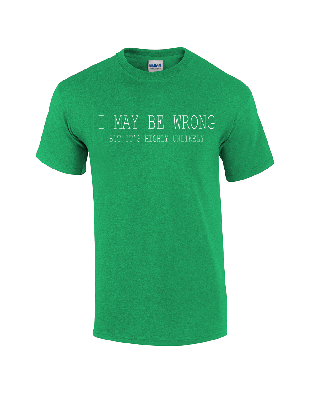 Funny I May Be Wrong But It's Highly Unlikely Humorous Sarcastic Men's Short - Picture 15 of 30