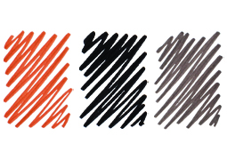 Concept Brush Pens Permanent Art Markers Brush Tip Lettering Calligraphy Drawing