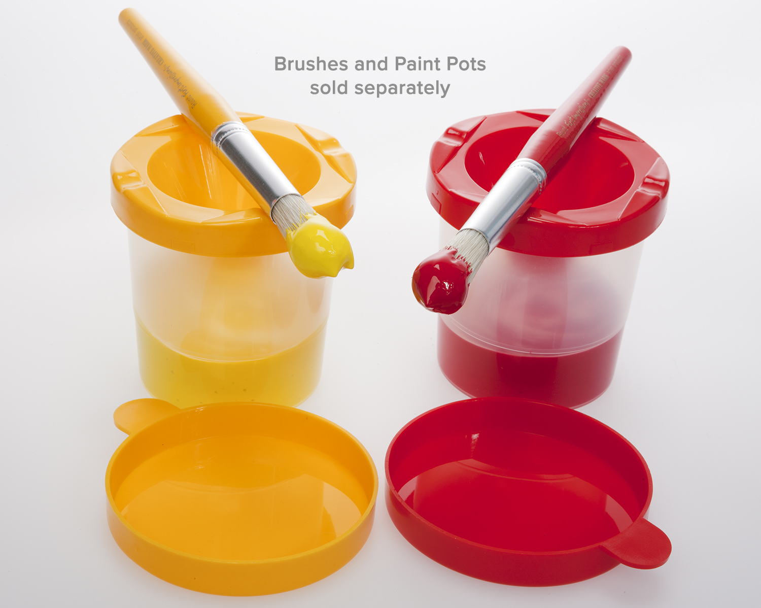 First Impressions Spill Proof 8oz Painting Cups for Kids 10 Pack for