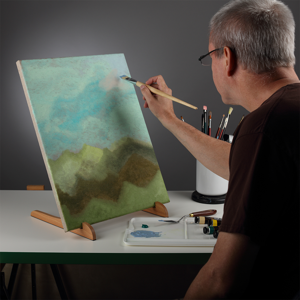 Original Overby Portable Tabletop Painting Easel Compact Easy Carry
