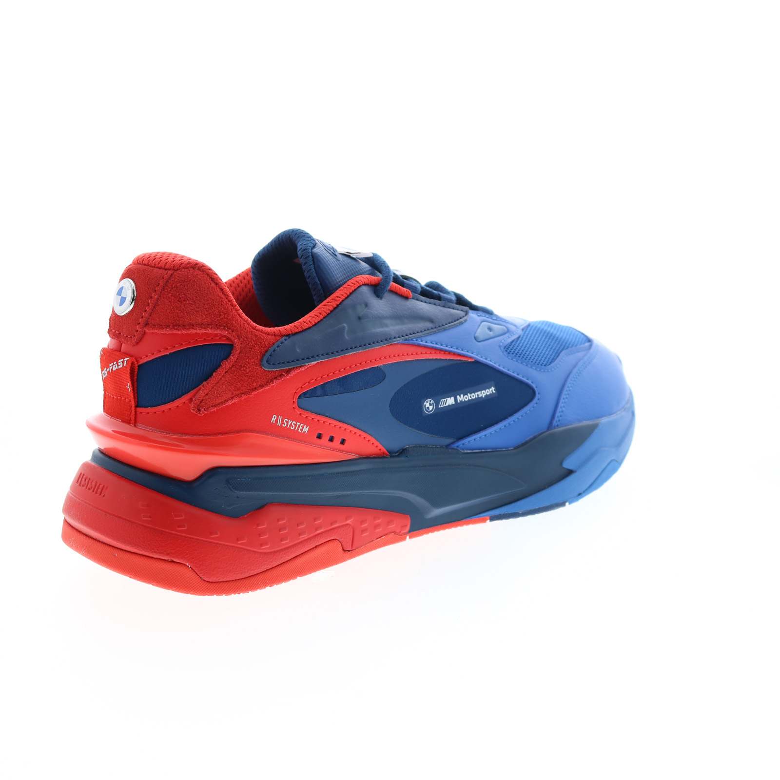 Puma BMW MMS M Motorsport Rs-Fast 30740901 Mens Blue Sneakers Shoes