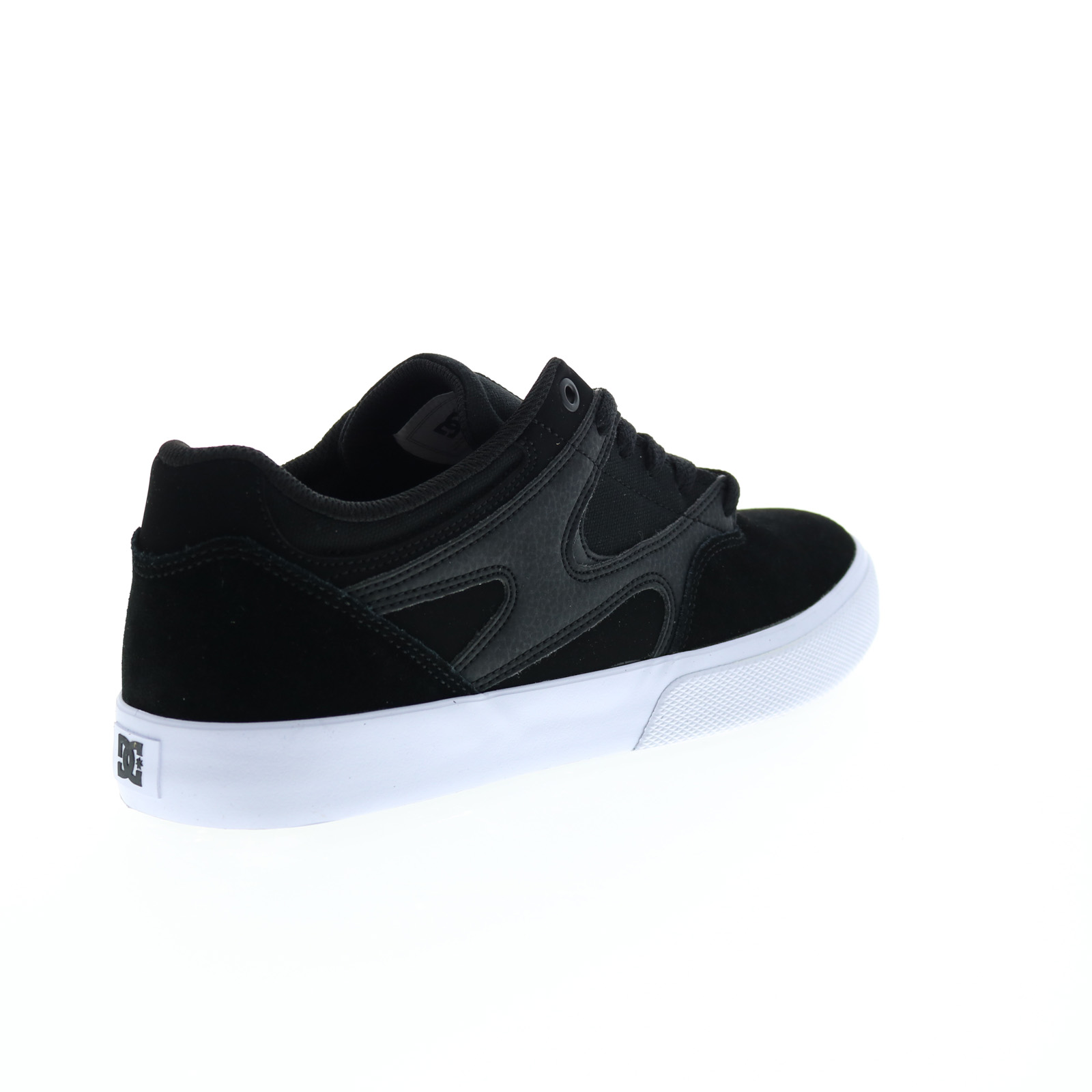 DC Kalis Vulc S ADYS300576 Mens Black Suede Skate Sneakers Shoes