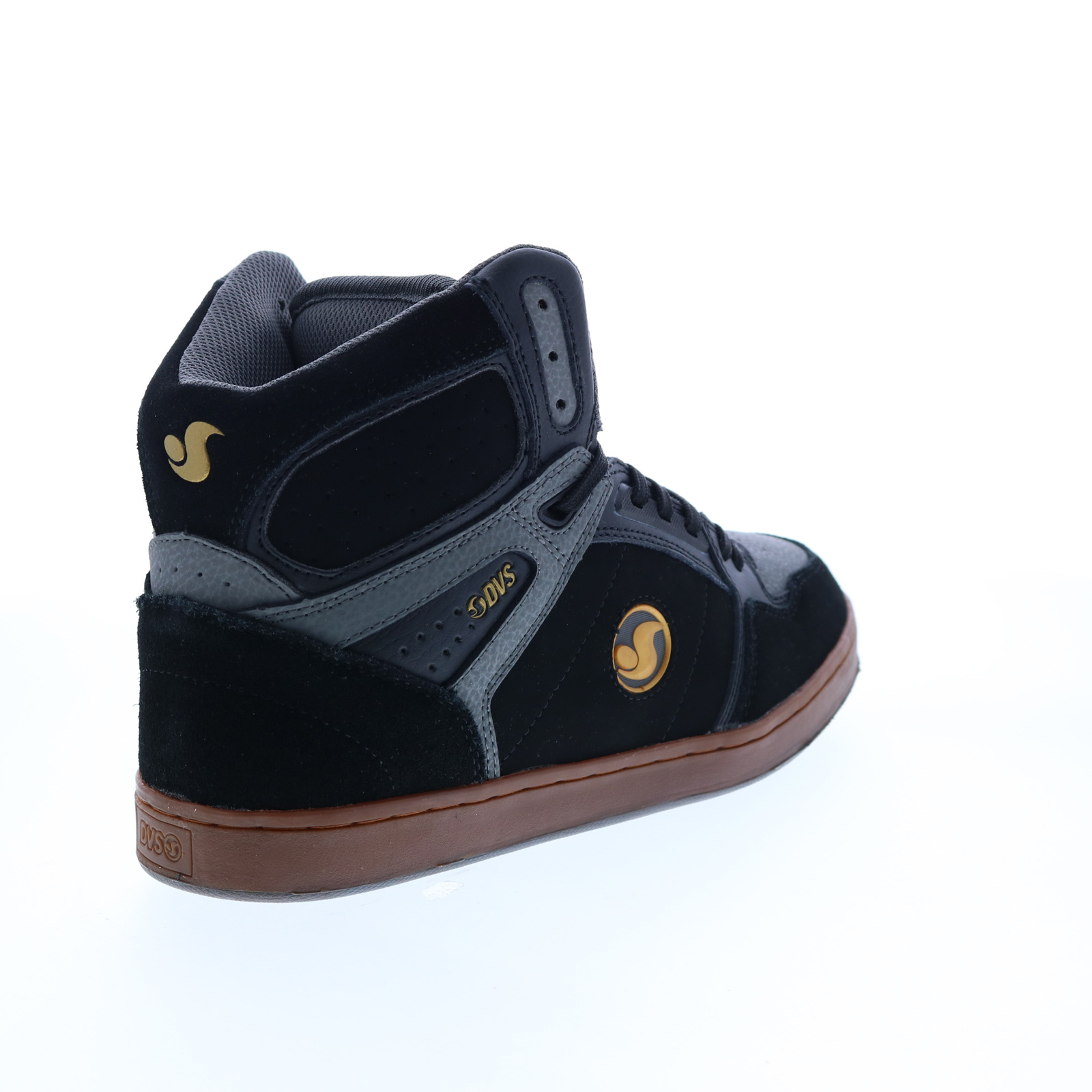 DVS Honcho DVF0000333002 Mens Black Suede Skate Inspired Sneakers Shoes