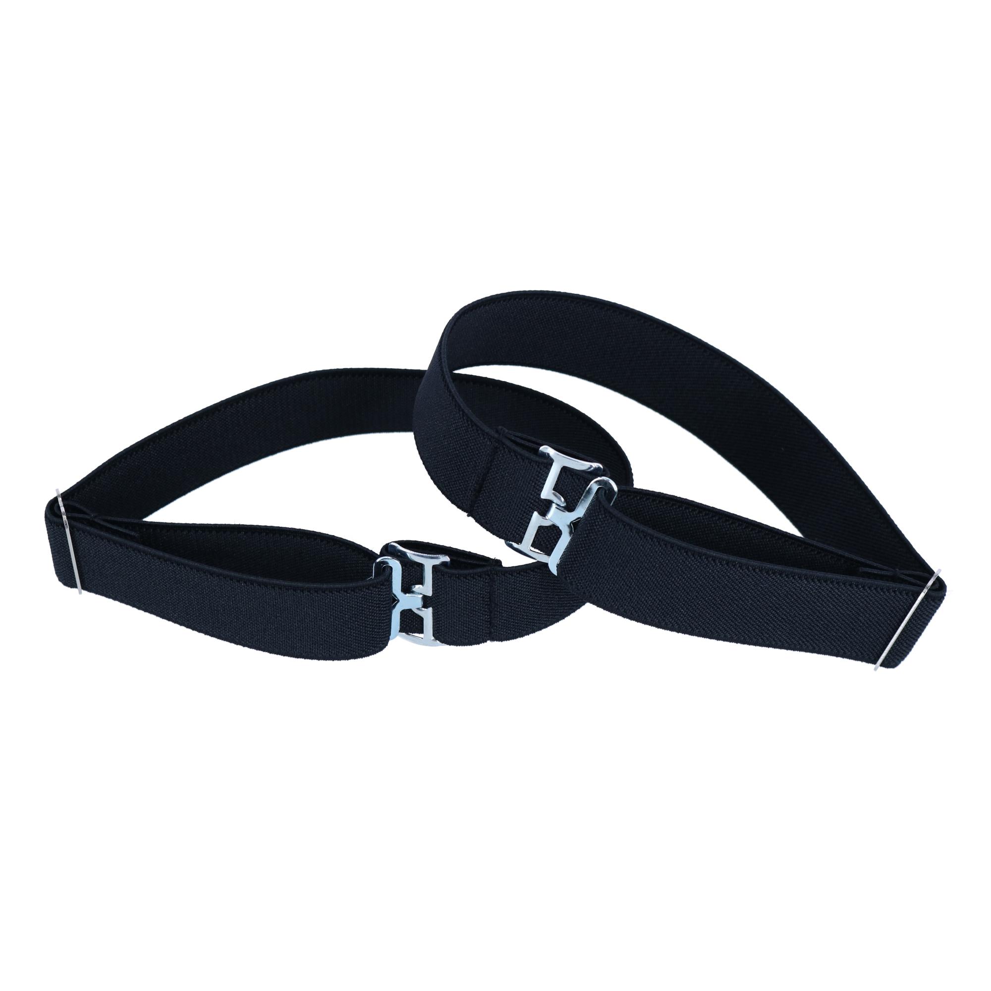Trafalgar Sutton Elastic Adjustable Armband Shirt Garter Sleeve Holders - Black one size 15$