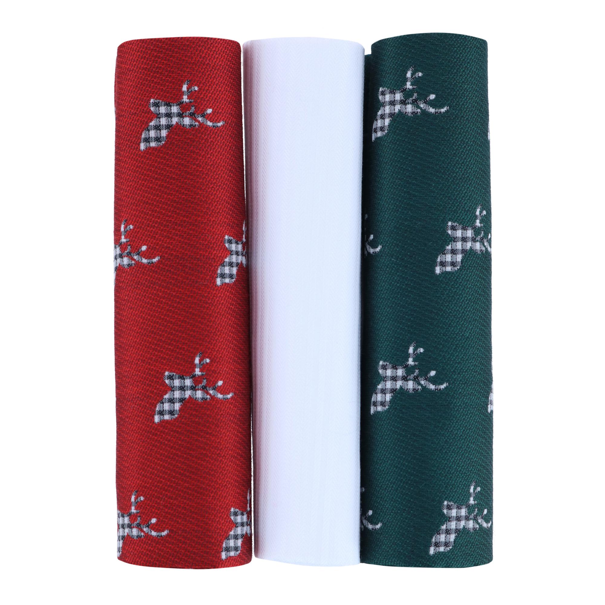 Trafalgar Comet Holiday Hanky Set (3 Pack) - Multiple one size