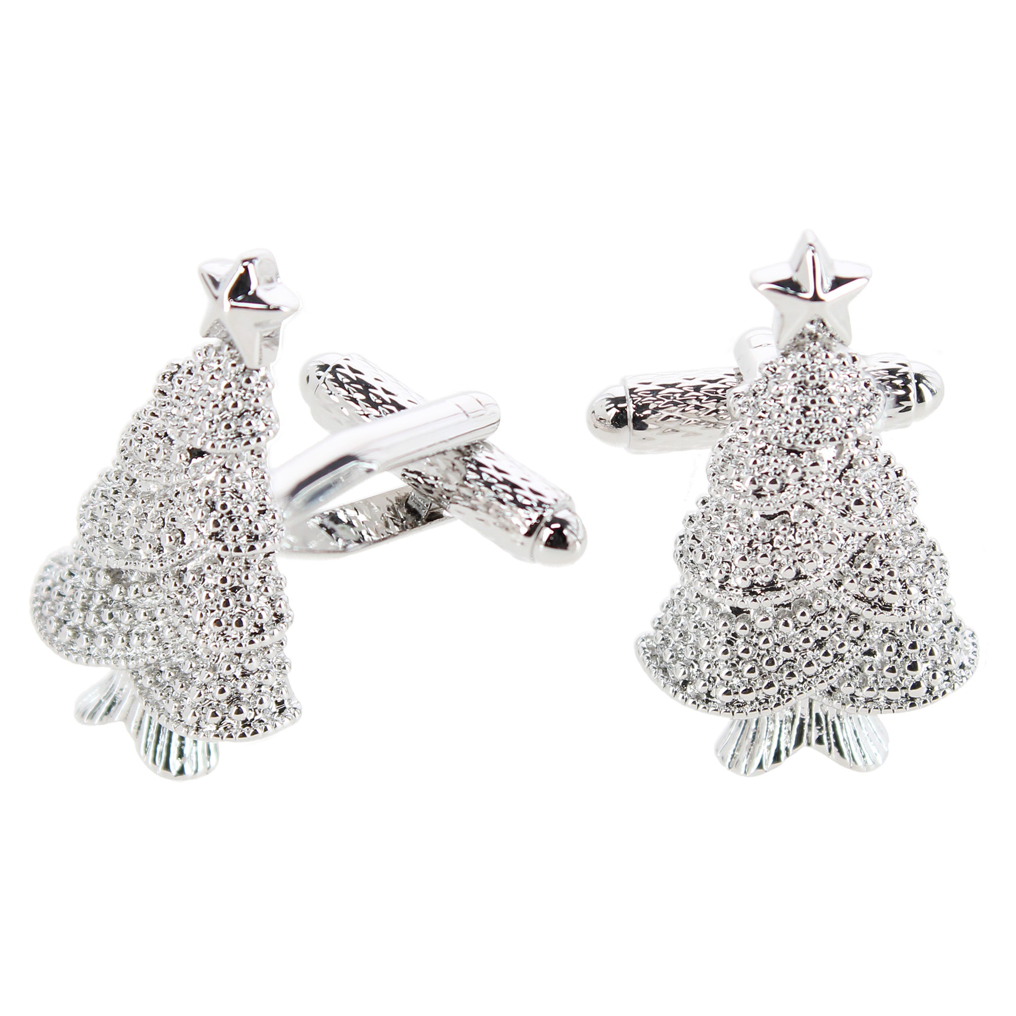 Trafalgar Clarence's Tree of Wonder Cufflinks (1 Pair) - Silver one size