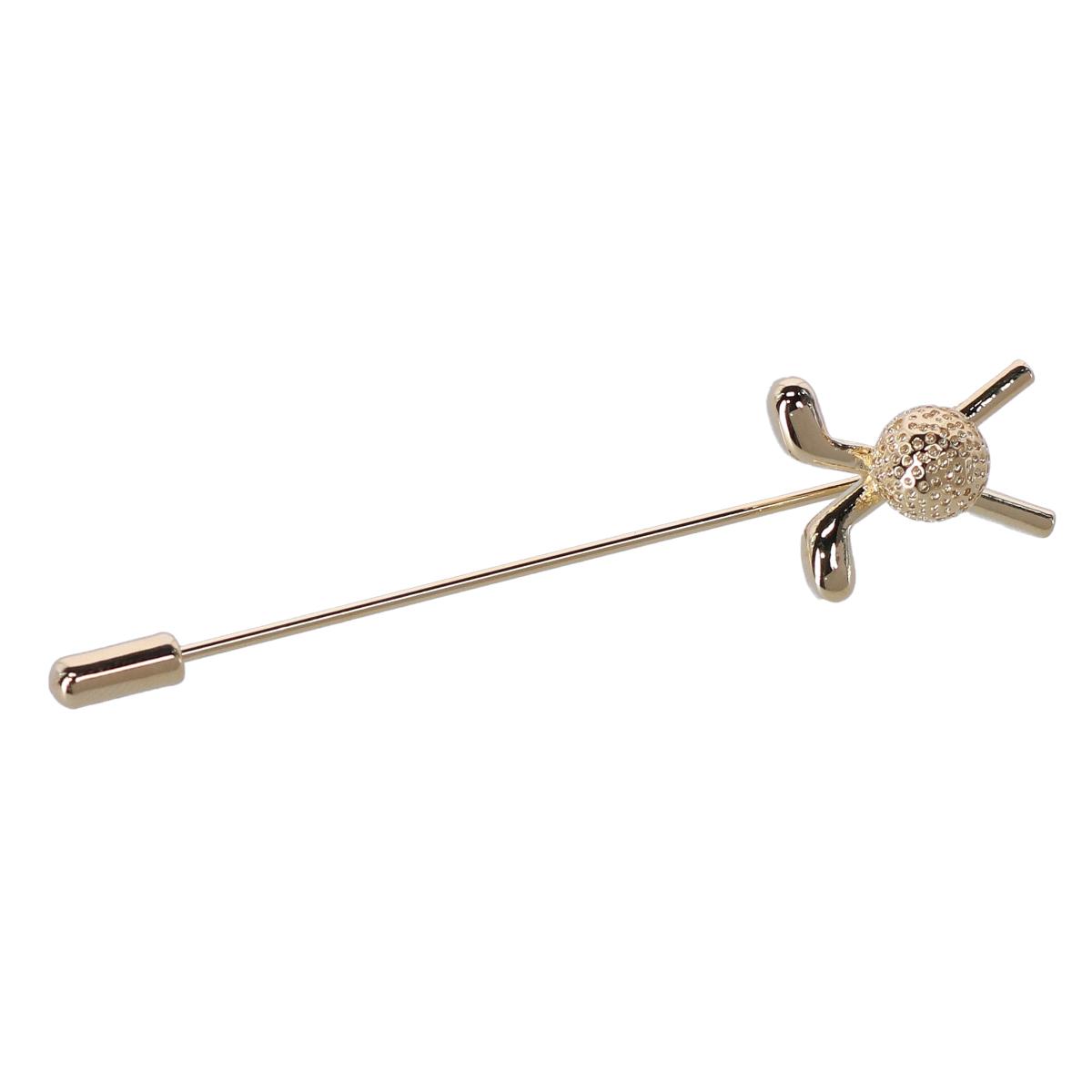 Trafalgar Palmer Golf Clubs and Ball Lapel Pin - Gold one size 40$