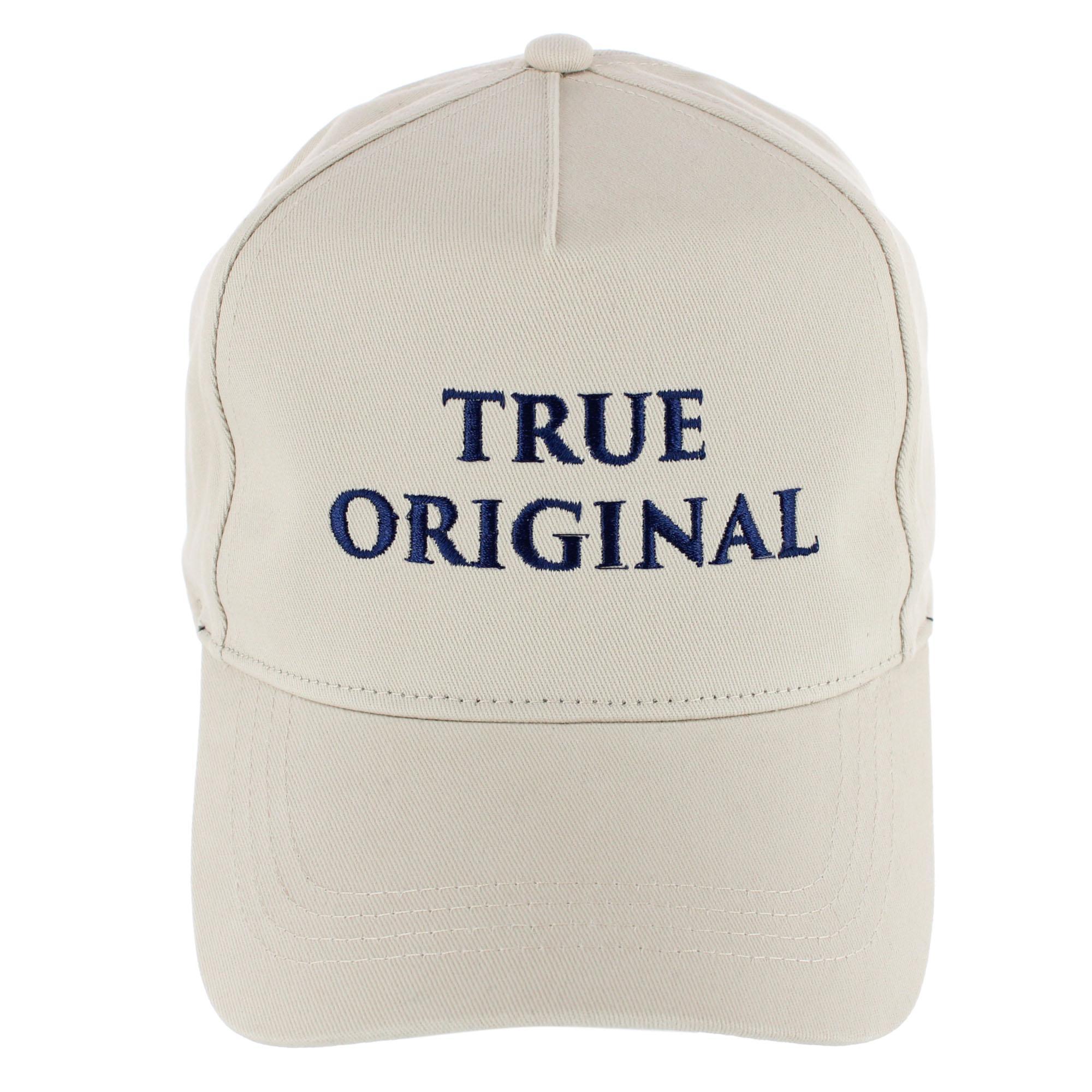 Trafalgar True Original Solid Color Baseball Hat - Beige one size
