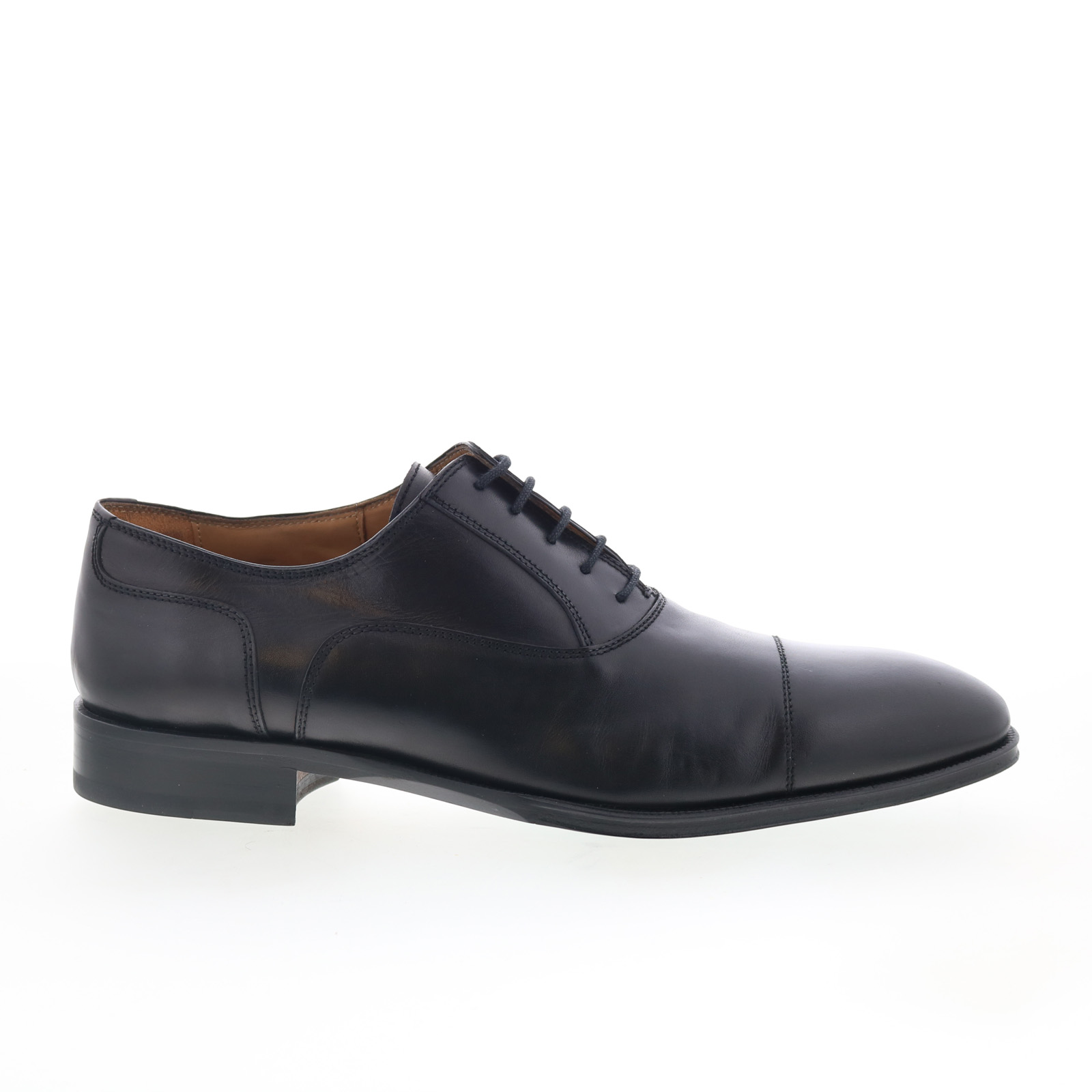 Pastori by Di Bianco Avitus Mens Black Oxfords - Lace Ups Cap Toe Shoes 95 48990₽