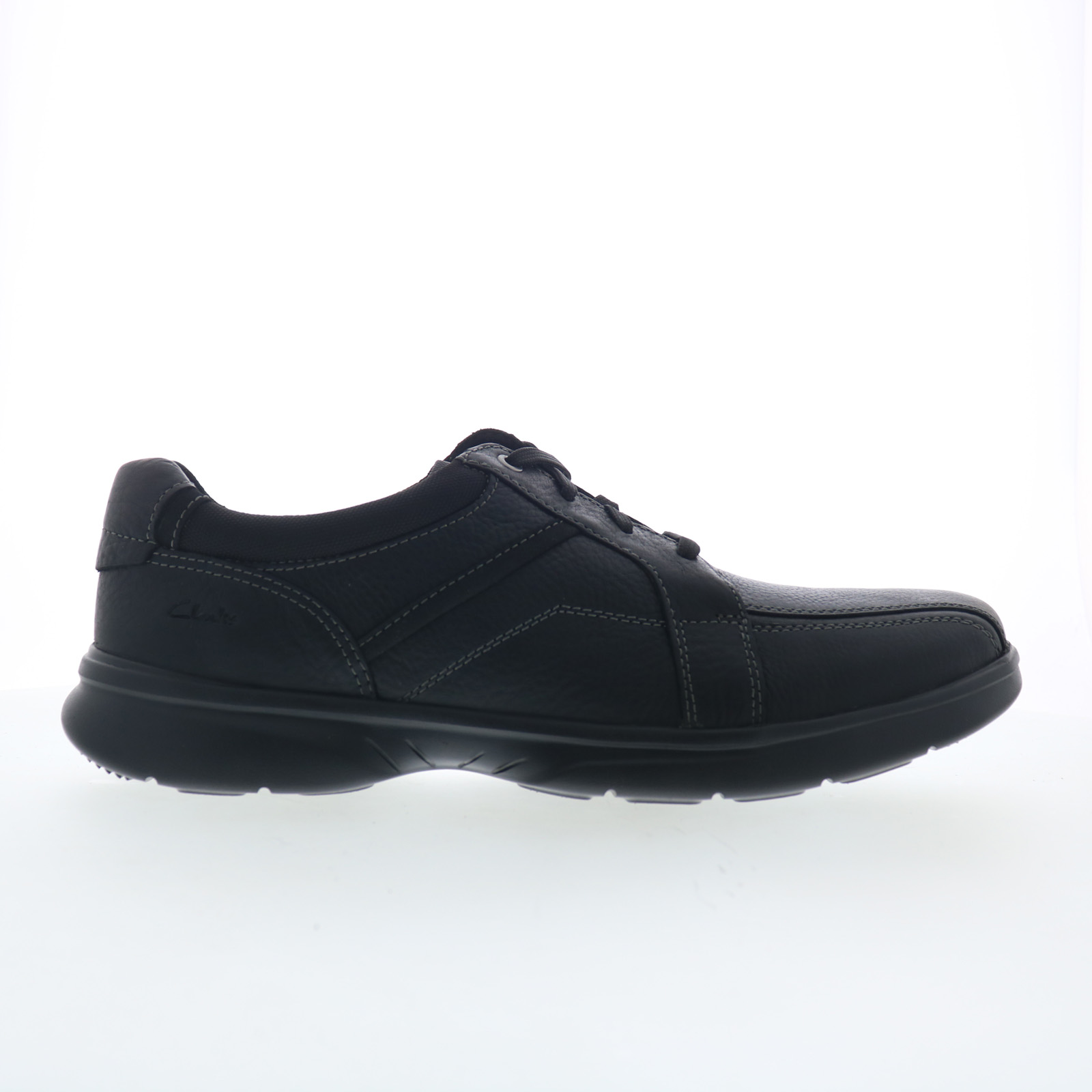 Clarks Collection Bradley Walk Mens Leather Black Lace Up Comfort Shoes Size 12M Amazon.com | Clarks Collection Men main image 3