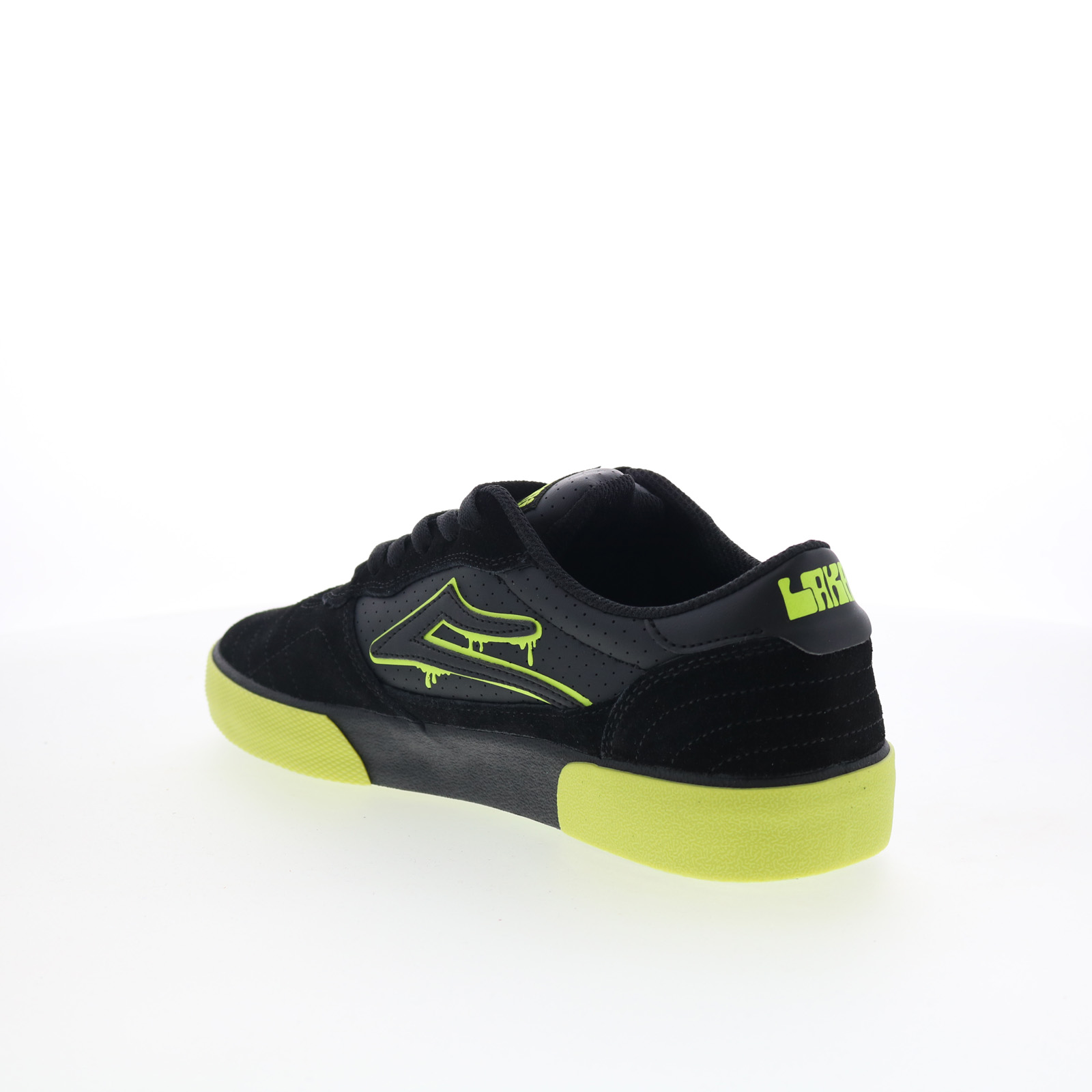 Lakai Cambridge X Haze Wheels Mens Black Skate Inspired Sneakers