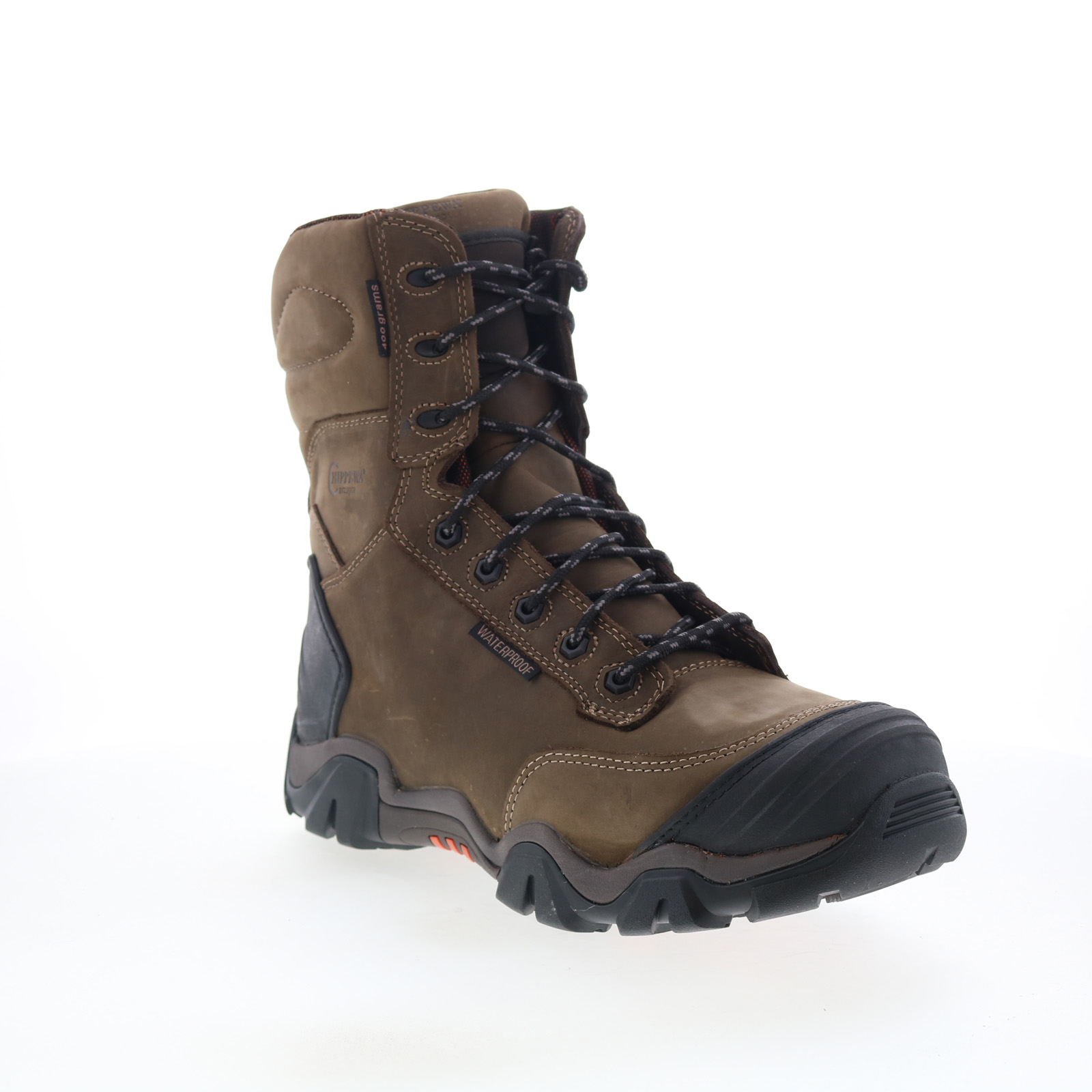 19ナツハゼ Chippewa Cross Terrain WP Nano Composite Toe Mens Gray Work