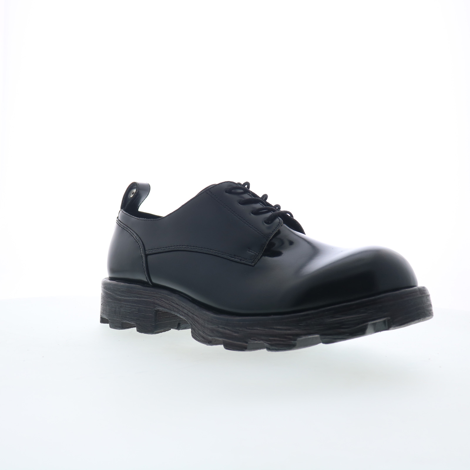 Diesel D-Hammer Sh Mens Black Leather Oxfords & Lace Ups  display picture 2