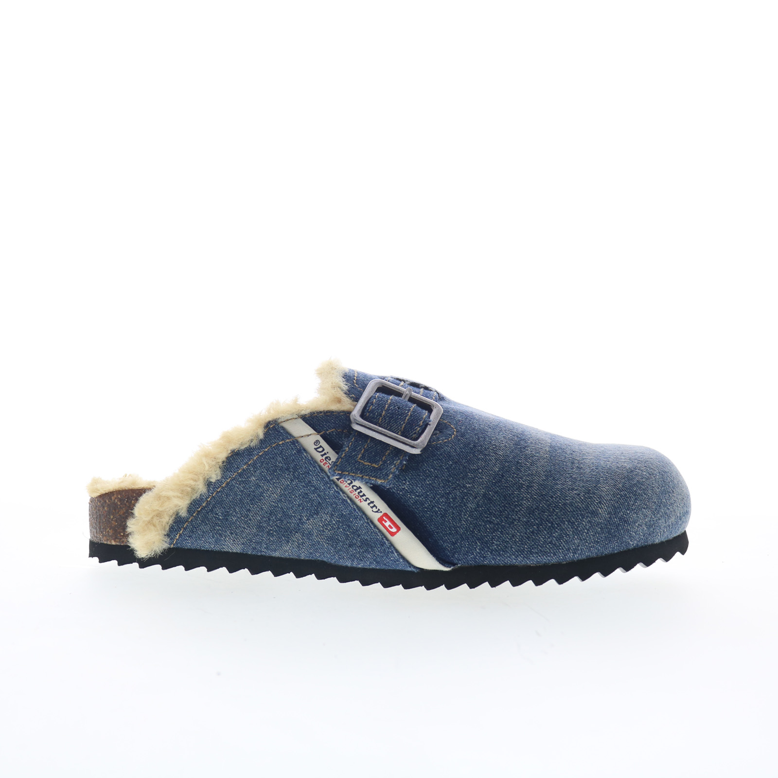 Diesel D-Woodstock X Y03375-PS913-HA378 Mens Blue Mules Slippers