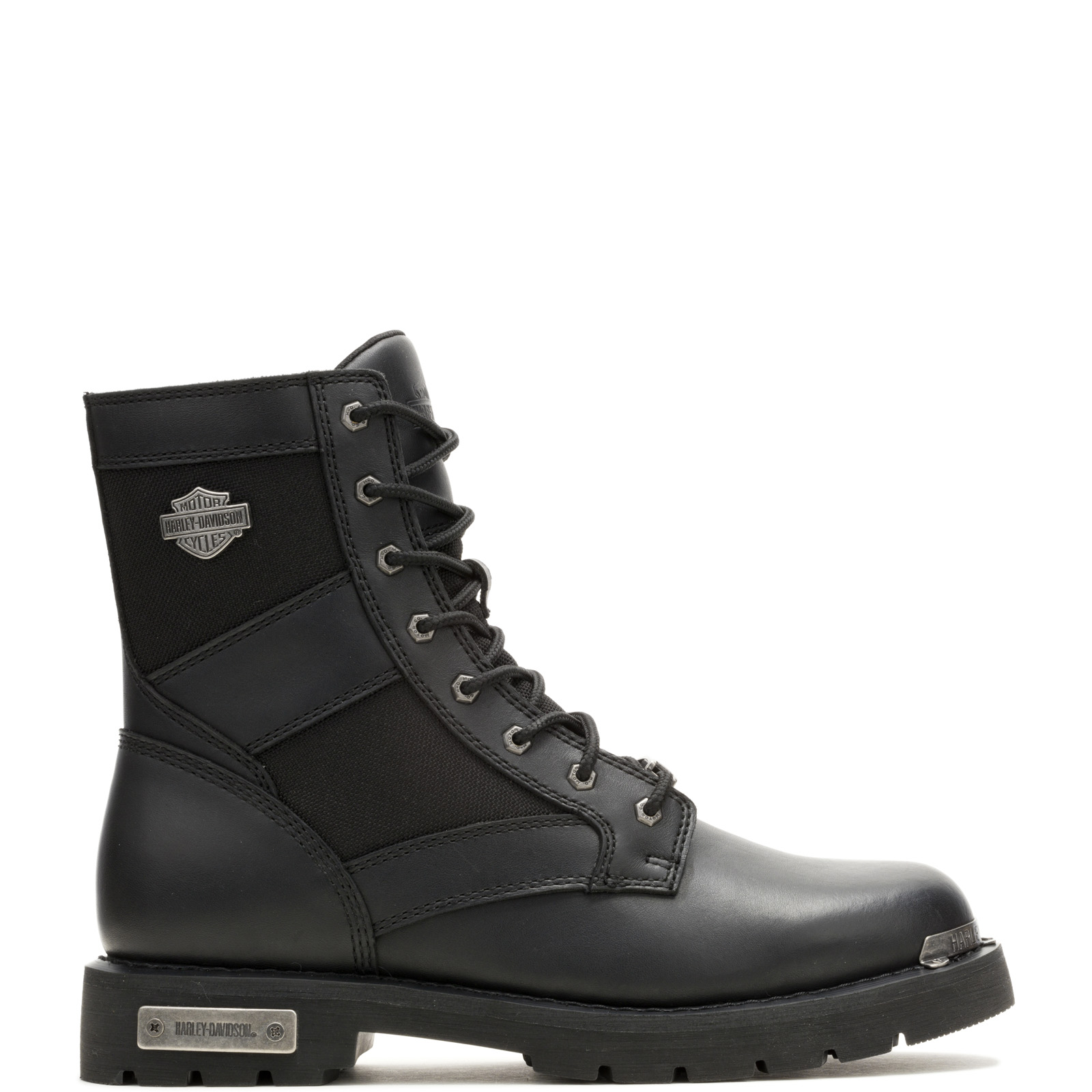 Harley-Davidson Mens Maverick 7 Inch Black Boots (NWT) Harley-Davidson Maverick 7 Inch D93875 Mens Black Leather  main image 4