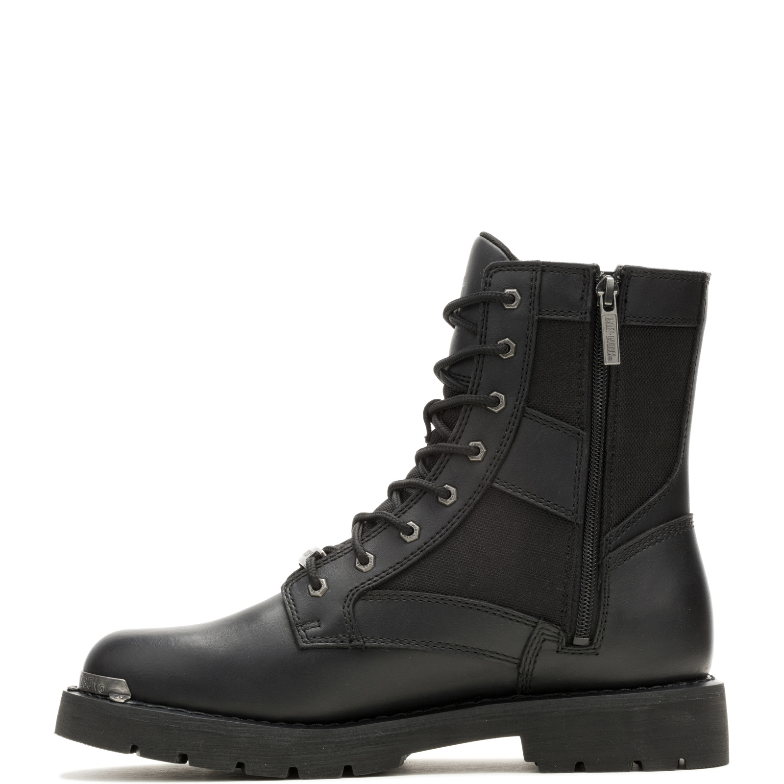 Harley-Davidson Maverick 7 Inch D93875 Mens Black Leather
