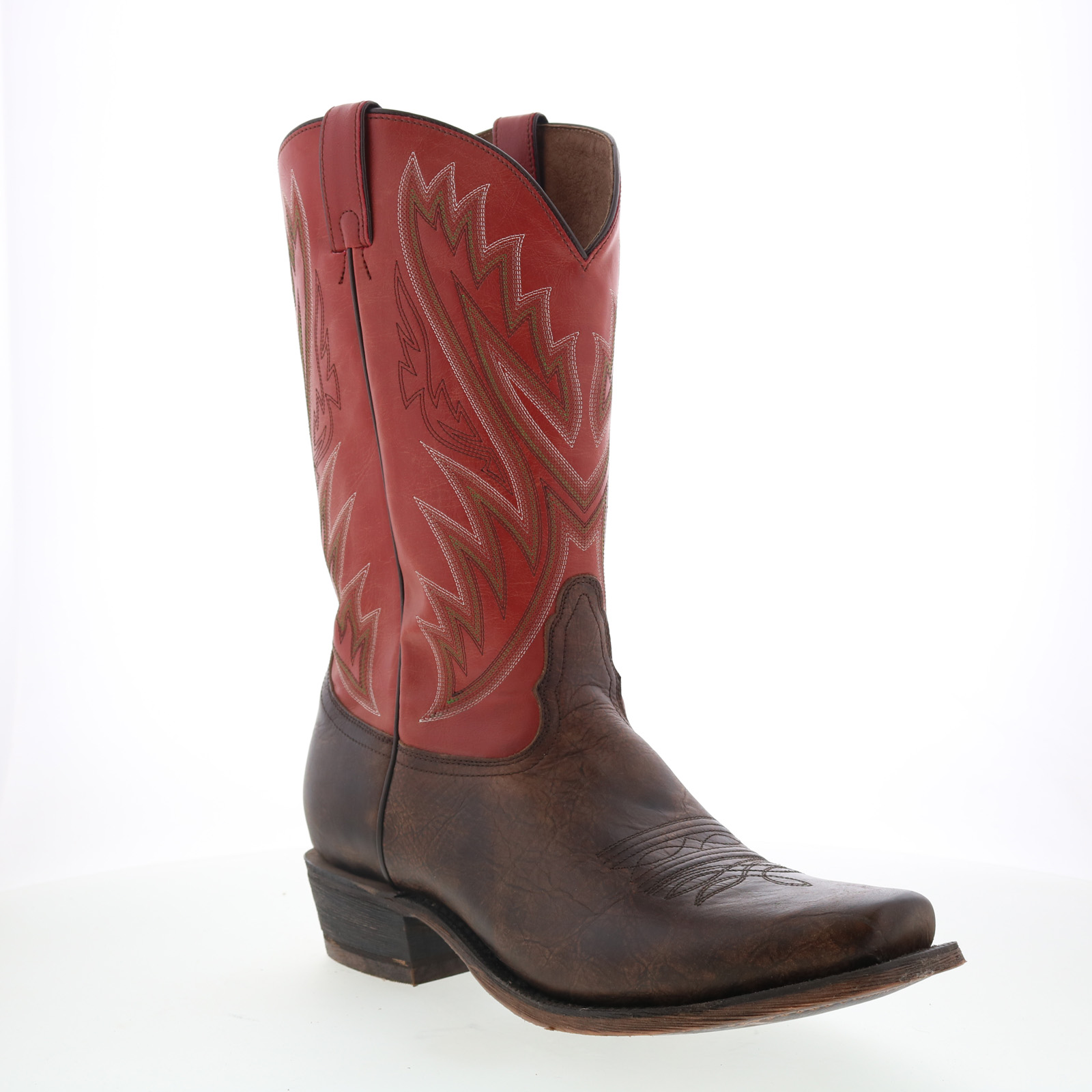 Nocona Boots Zayne HR5577 Mens Brown Leather Slip On Cowboy