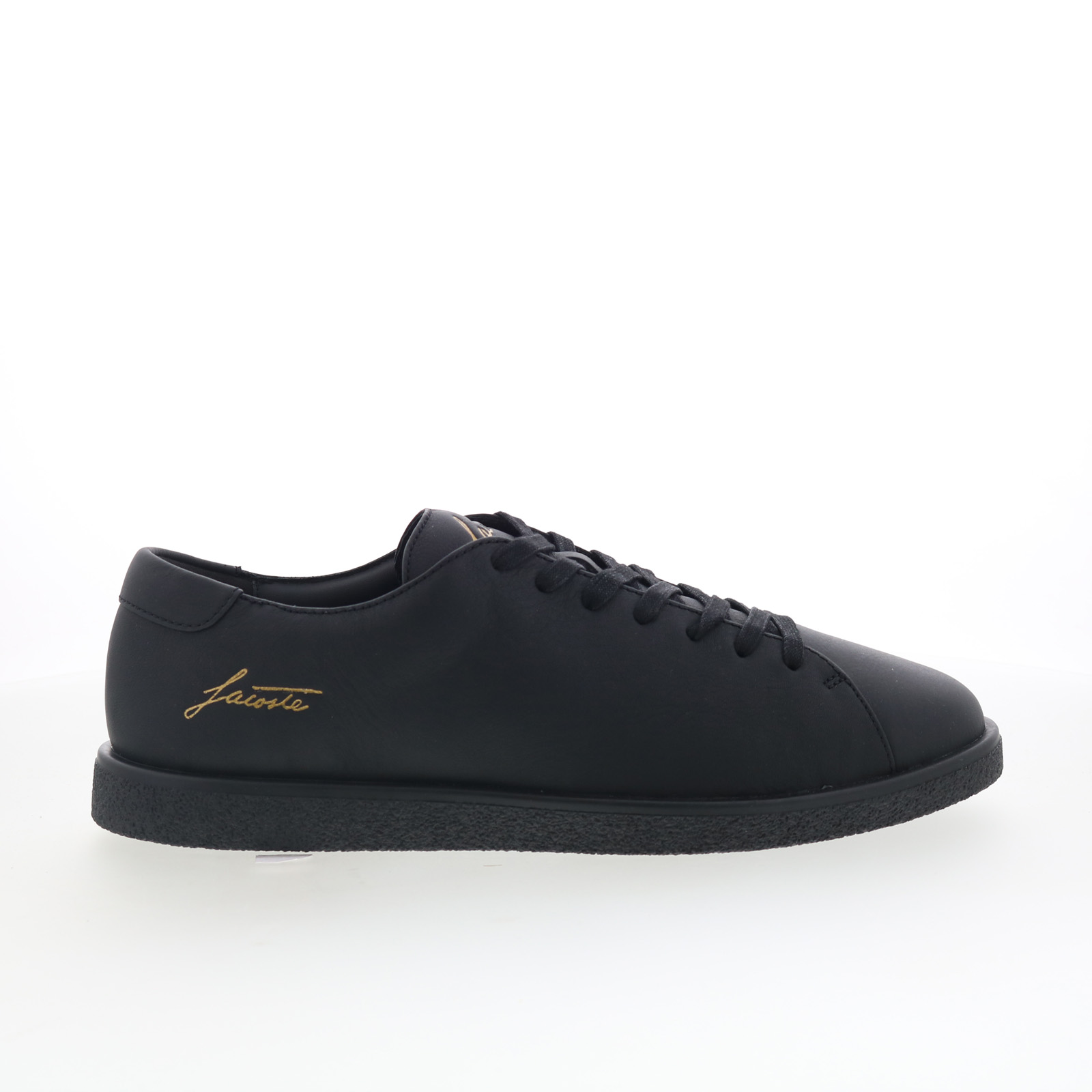 Lacoste Linecourt 1263 SMA Mens Black Leather Lifestyle Sneakers