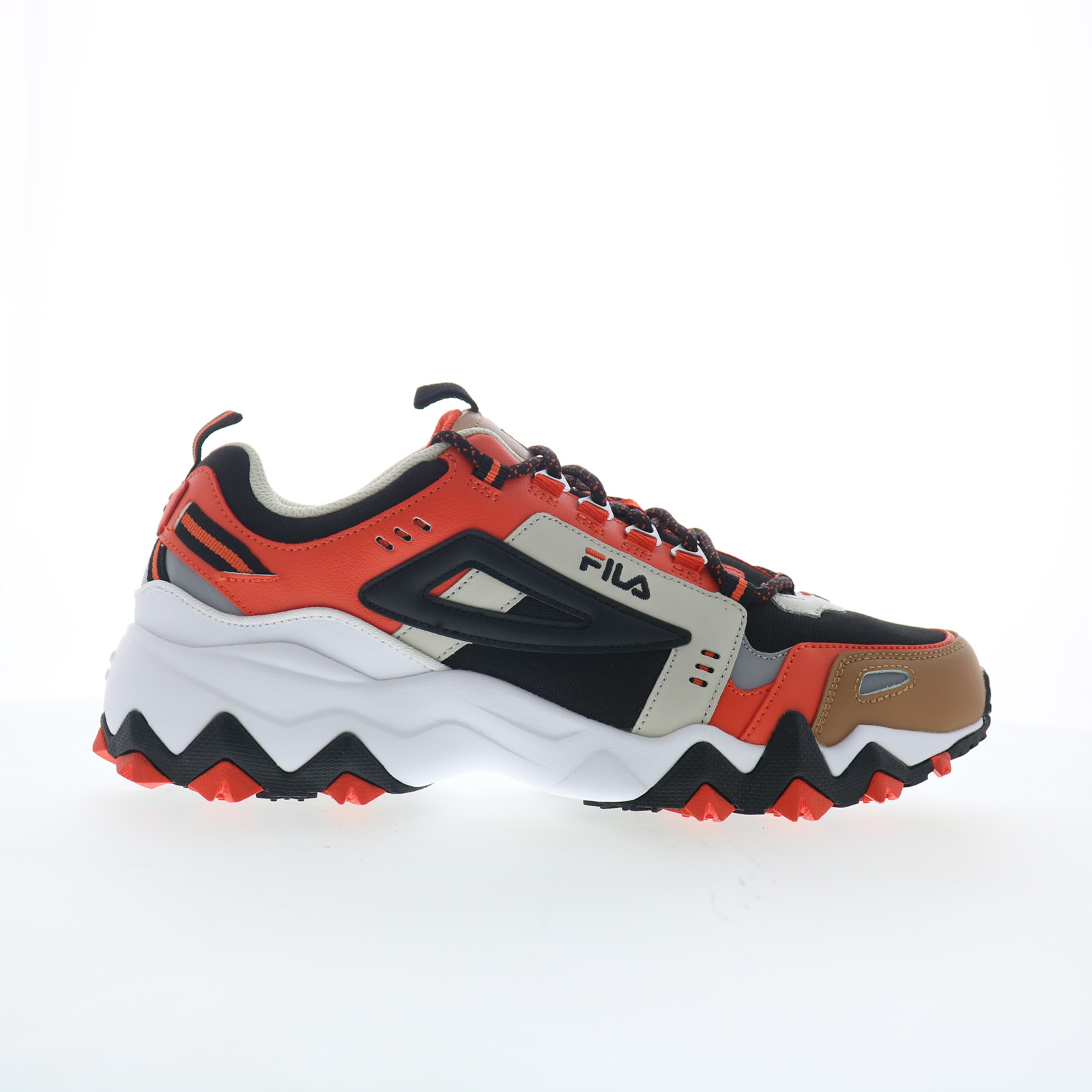Fila Oakmont TR 1JM00649-006 Mens Black Leather Athletic 