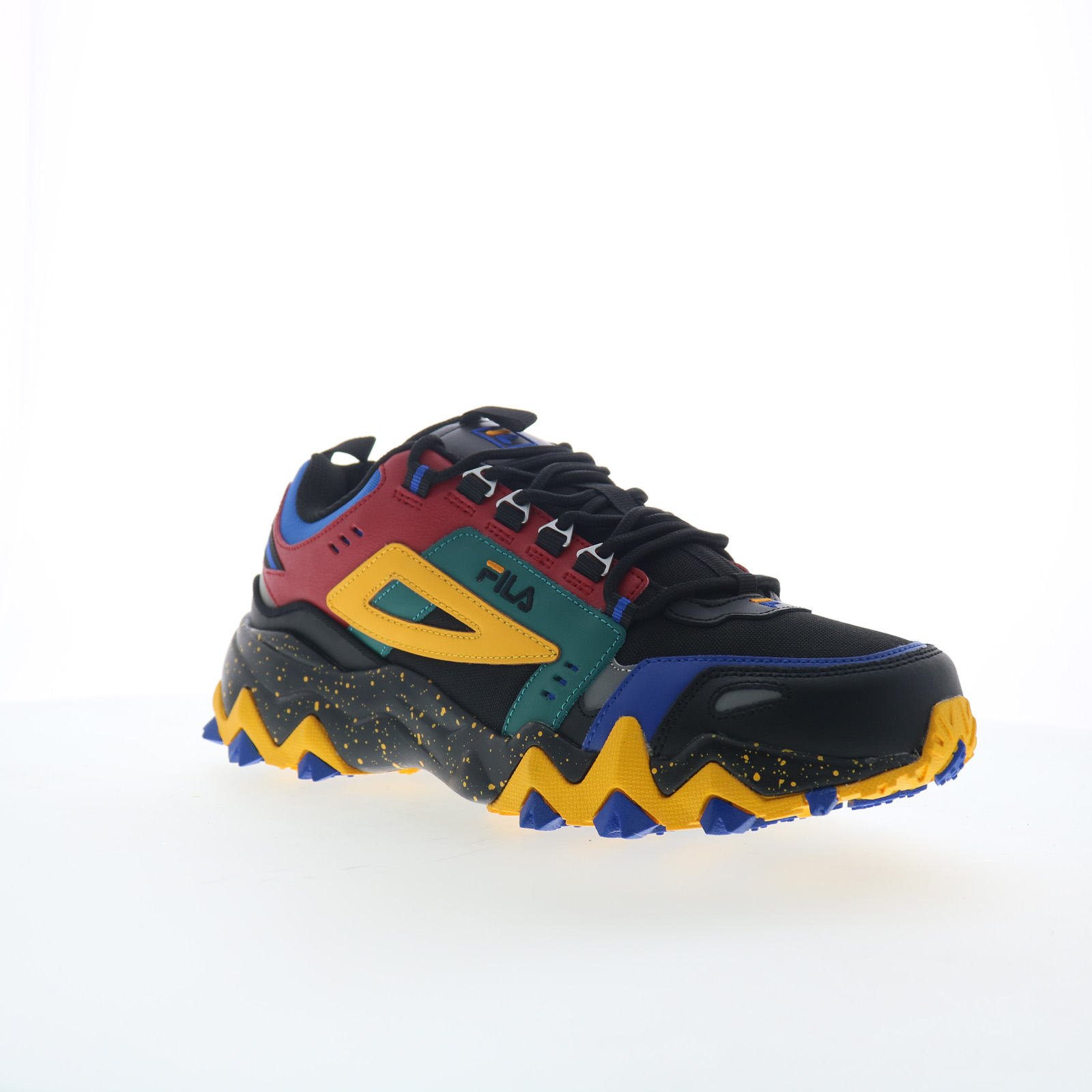 Fila Oakmont TR 1JM01565-028 Mens Black Leather Athletic  display picture 1