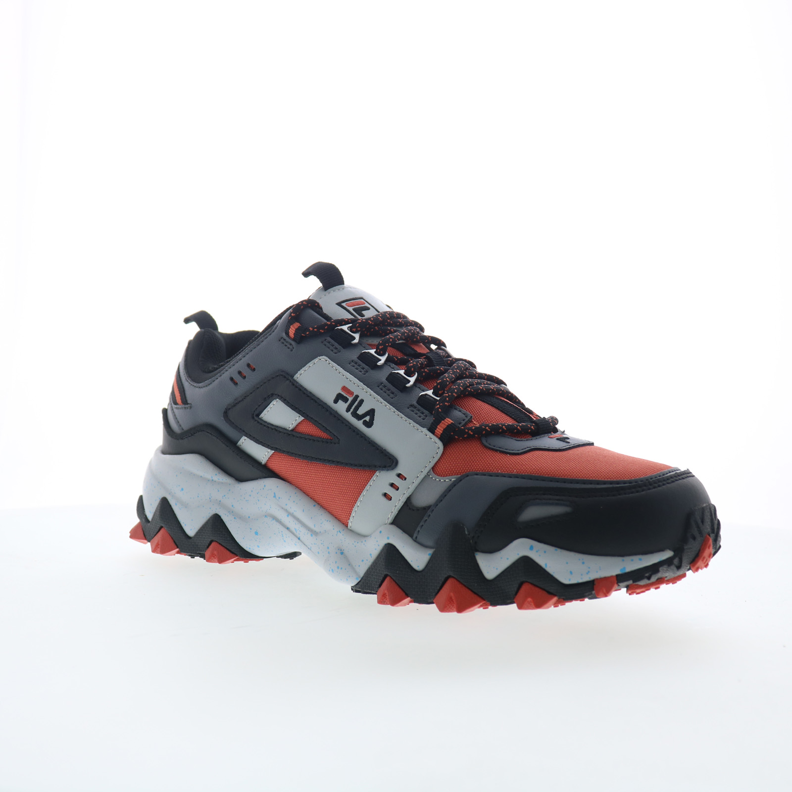 Fila Oakmont TR 1JM01565-603 Mens Orange Leather Athletic  display picture 2