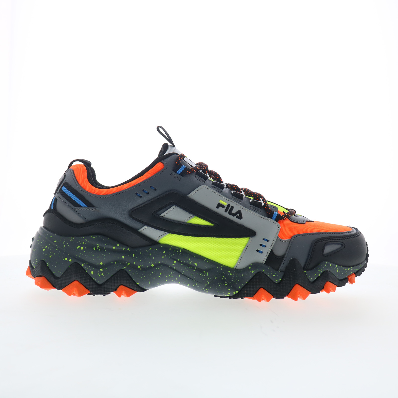 Fila Mens Oakmont TR Orange Shoes (NWT) Fila Oakmont TR 1JM01565-806 Mens Orange Leather Athletic  main image 3