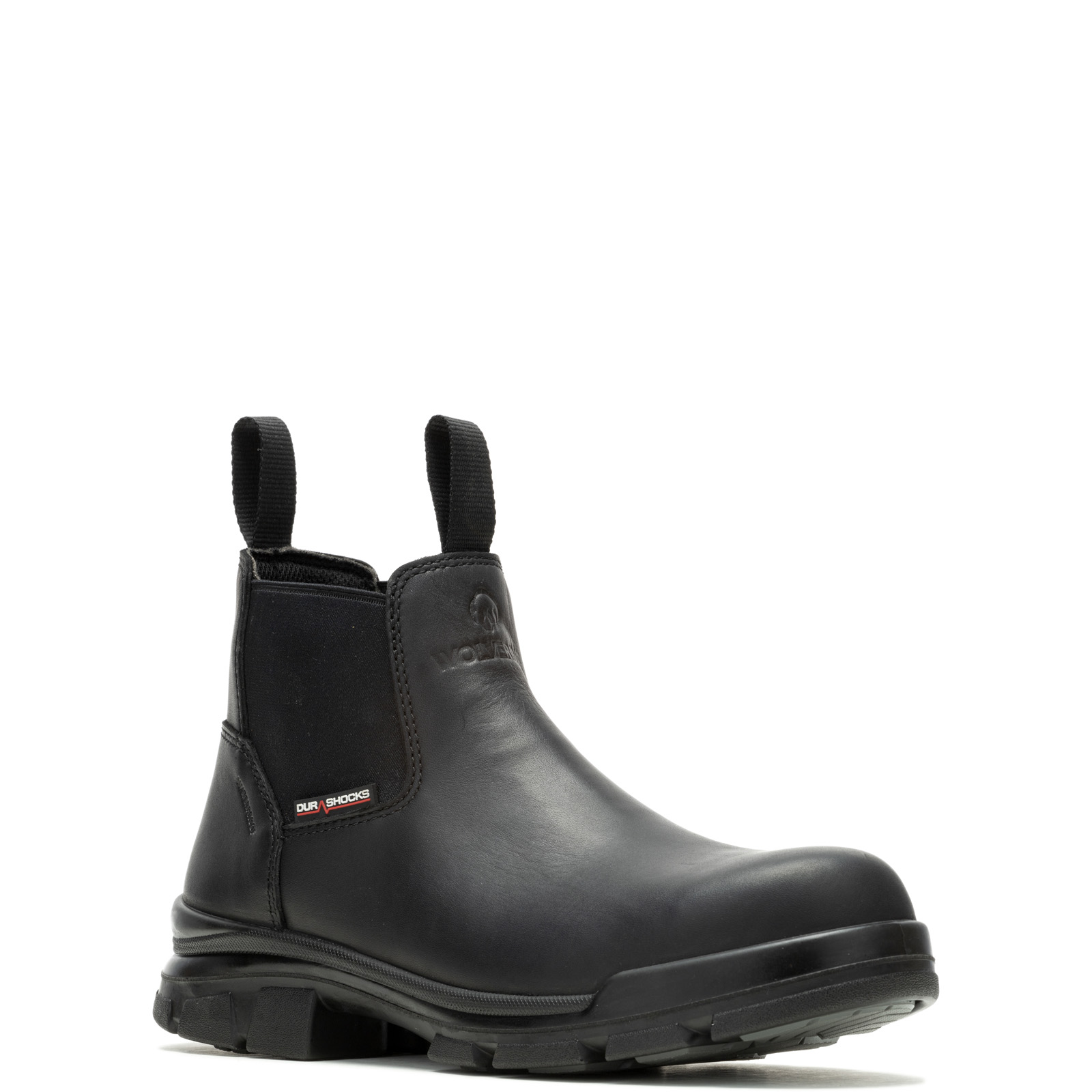 WOLVERINE DURASHOCKS ICON SR Romeo W240046 Mens Black Work & Safety ...