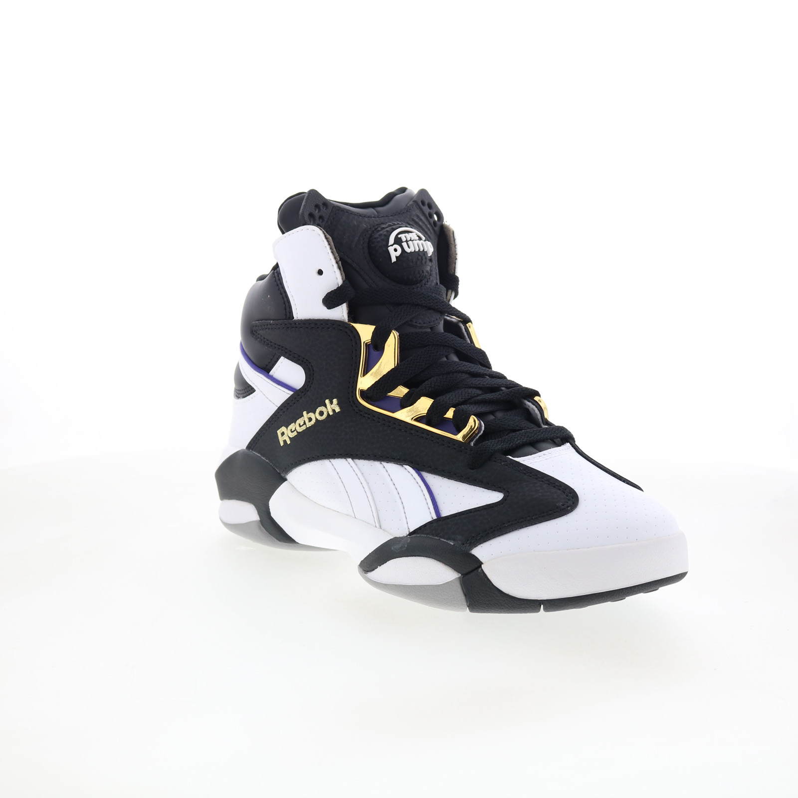 Reebok Pump Shaq Attaq MVP White Black Gold Sneaker Streetwear 100032830 | 11 Shaq Attaq  main image 2