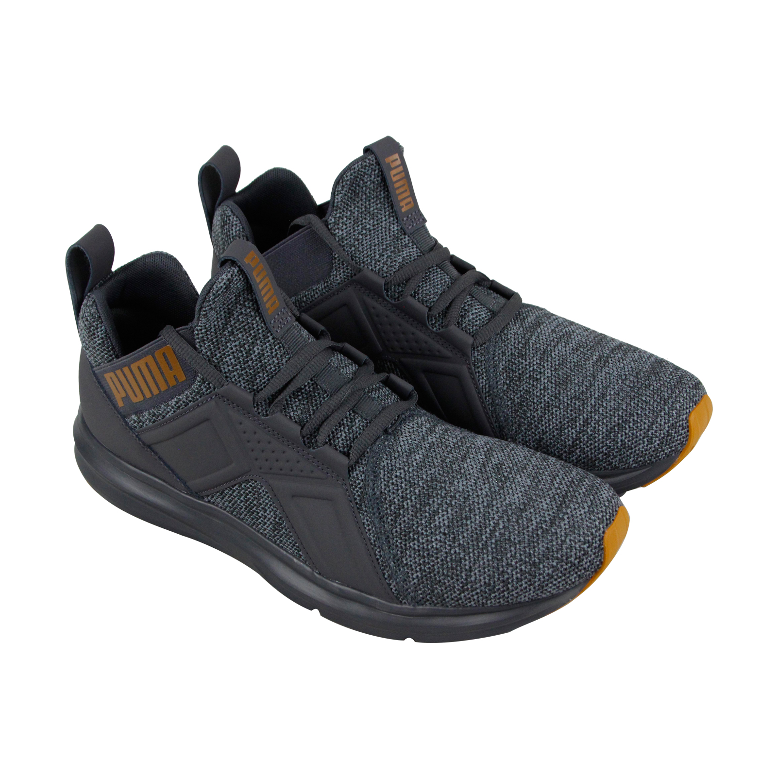 Puma Enzo Knit Nm Uomo Gray Textile Athletic Lace Up Scarpe Training Scarpe Up 7750d8 Puma Enzo Knit Nm Uomo Gray Textile Athletic Lace Up Scarpe Training Scarpe Up 7750d8