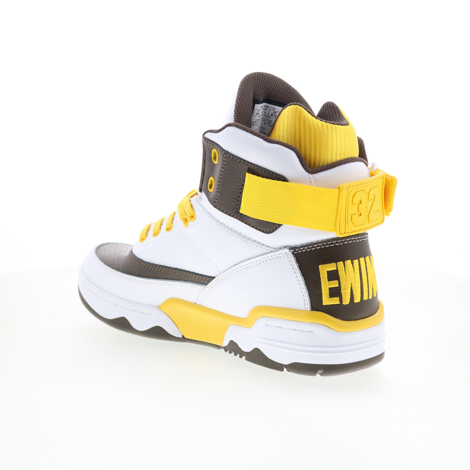 Ewing Athletics 33 HI High School Mens White Lifestyle Sneakers