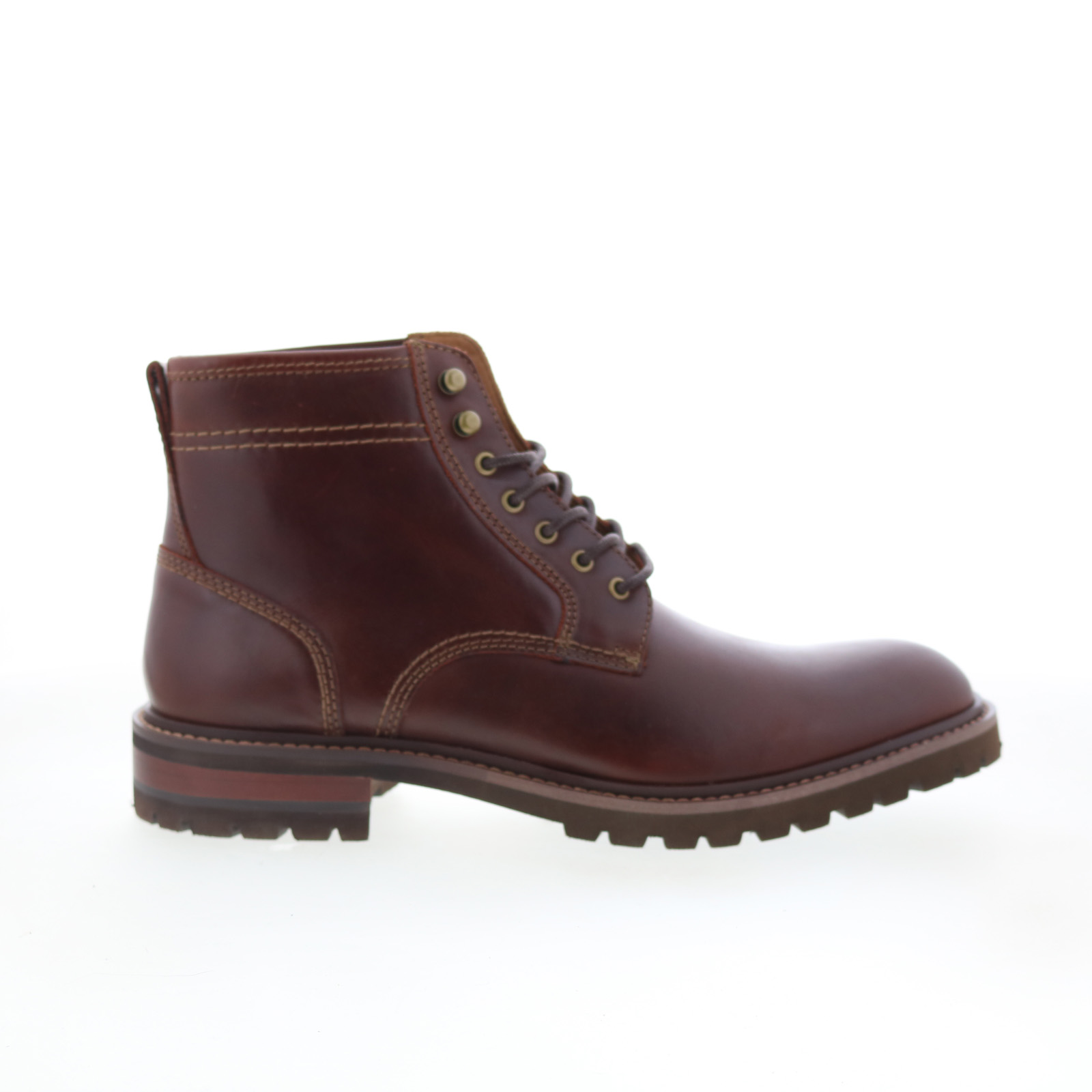 Johnston & Murphy Dudley Chukka Men\'s Brown Leather Shoes Johnston & Murphy Dudley Lug 20-1993 Mens Brown Leather  main image 2