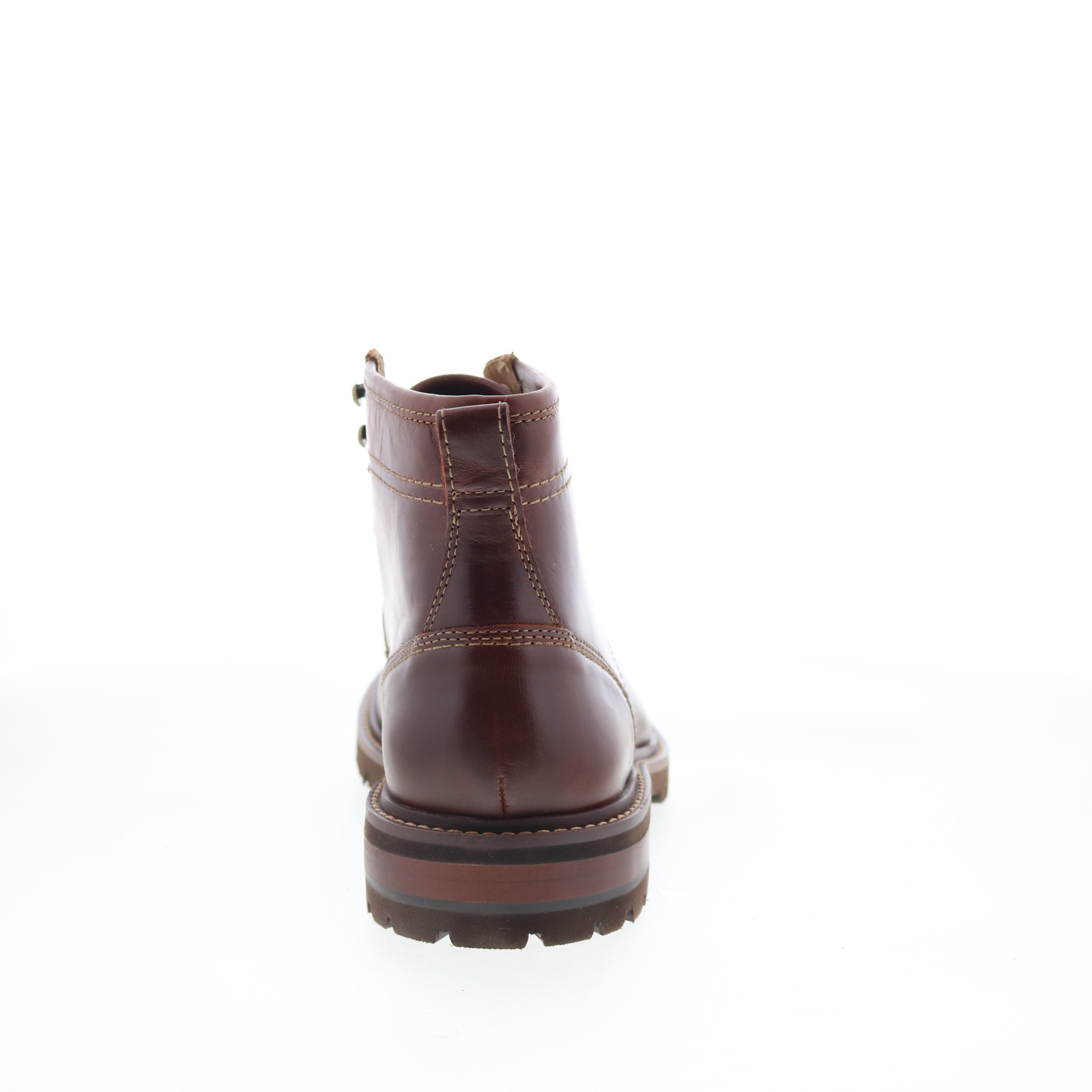 Johnston & Murphy Dudley Lug 20-1993 Mens Brown Leather 