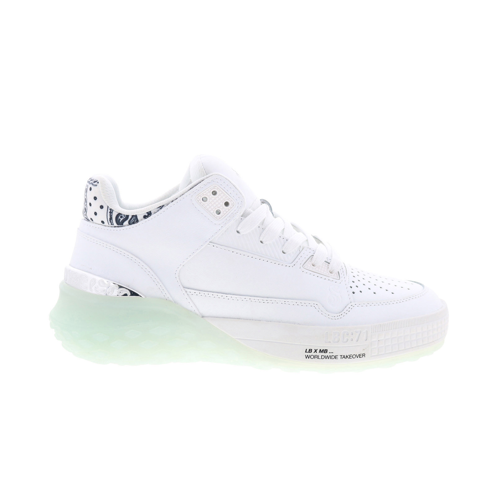 Skechers Snoop Dogg Sizzle Buckets OG Mens White Lifestyle  display picture 1