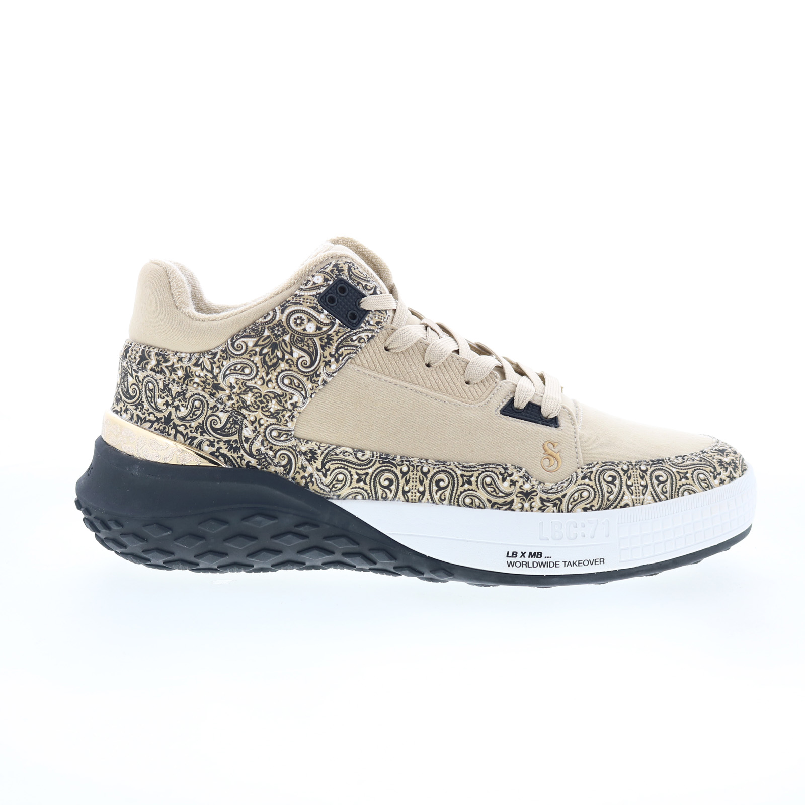 Skechers Sizzle Buckets Western Snoop Dogg Mens Beige