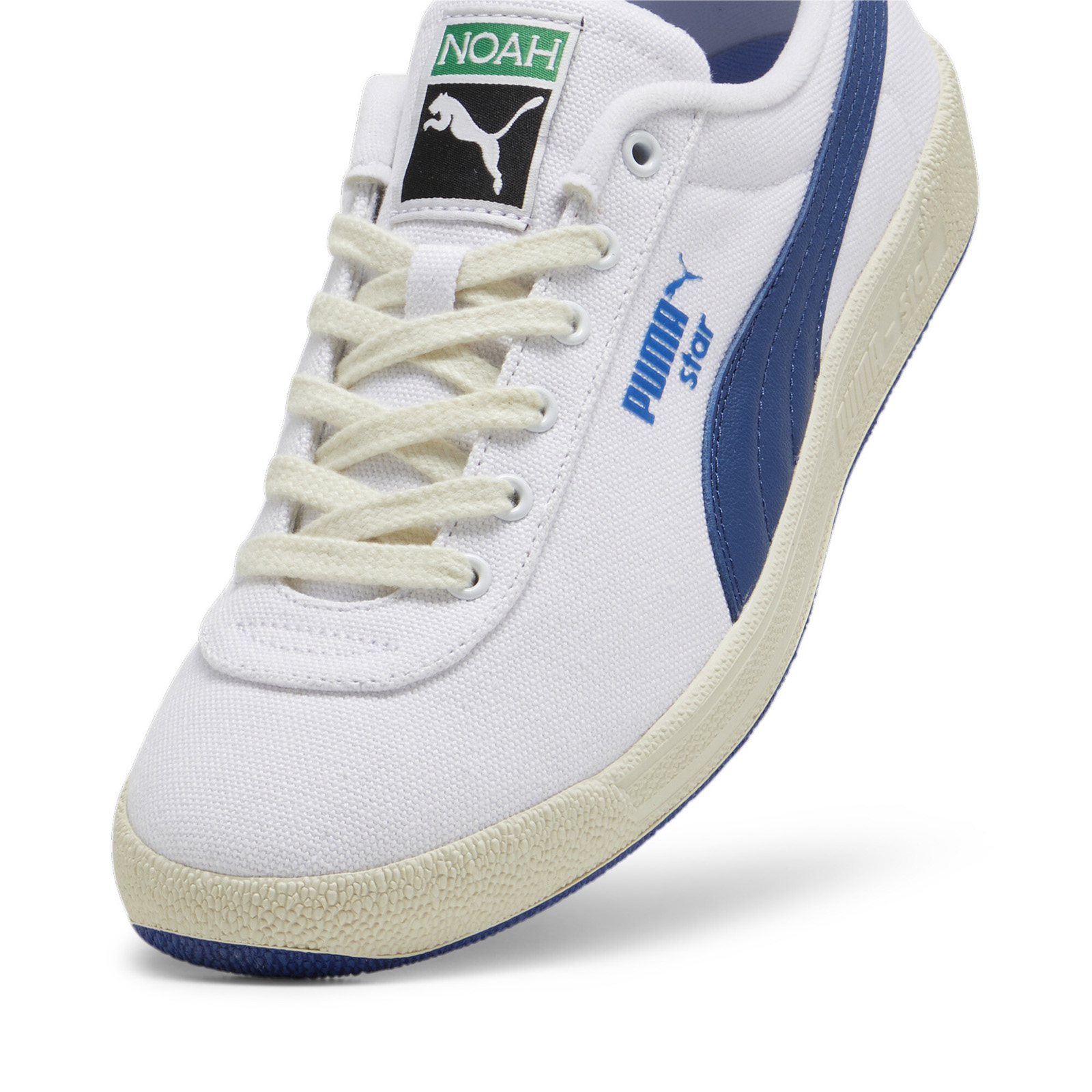 スニーカー ^PUMA^ Puma Noah Star CVS LFS White Blue 39612301 396123-01 Puma Star CVS LFS x Noah in White | SVD USA