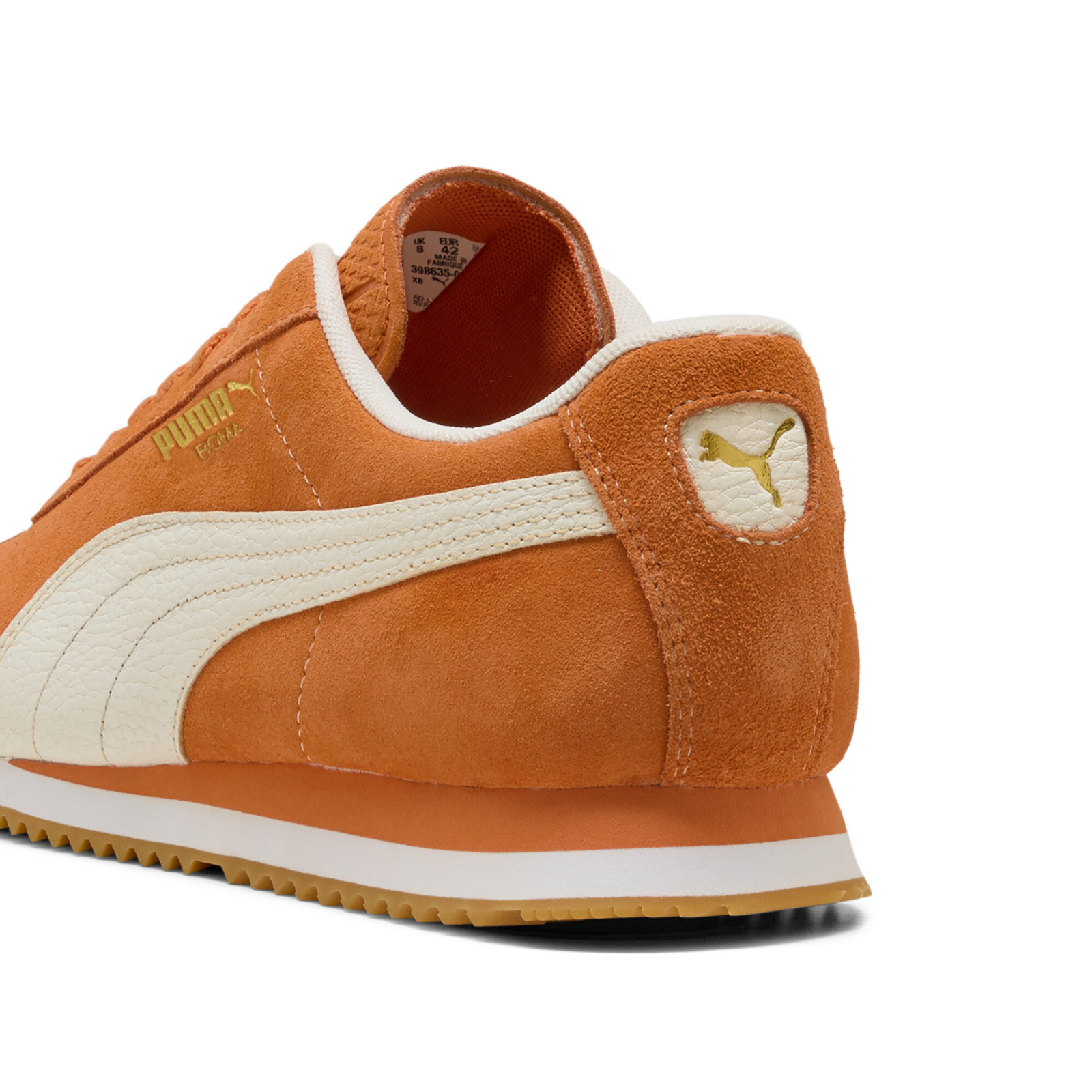Puma Roma Suede 39863509 Mens Orange Suede Lifestyle